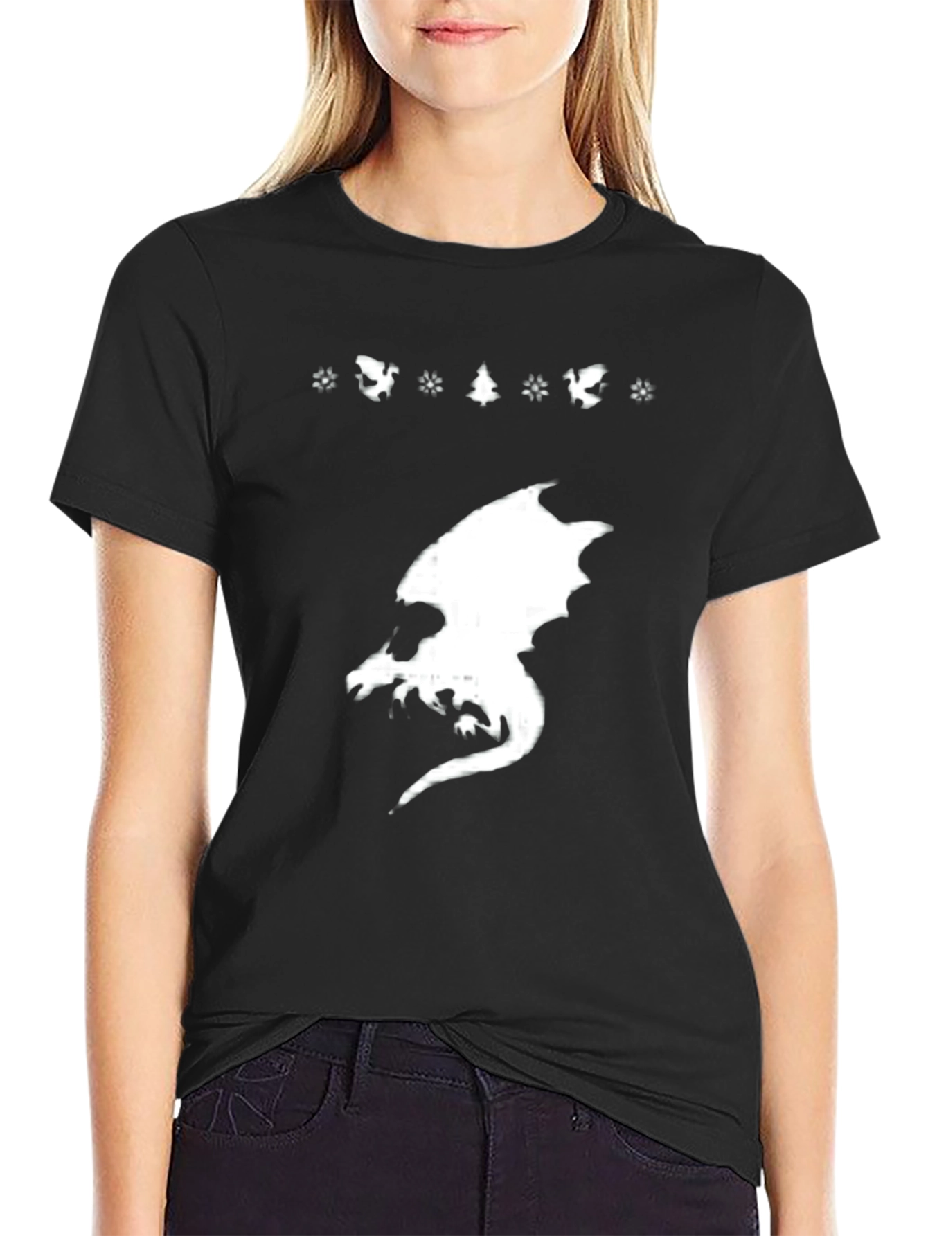Dragon Graphic Black T-Shirt