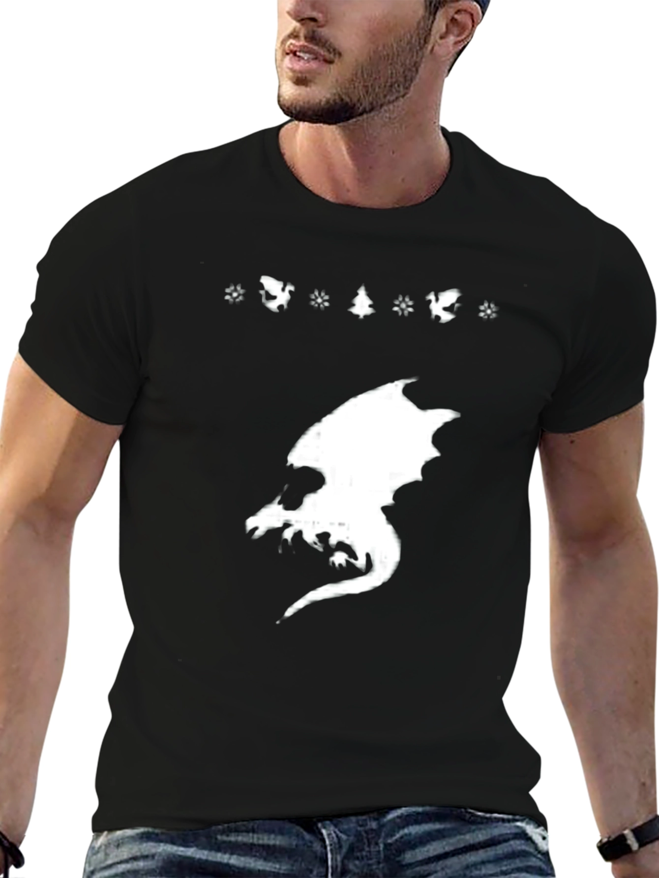 Dragon Graphic Black T-Shirt