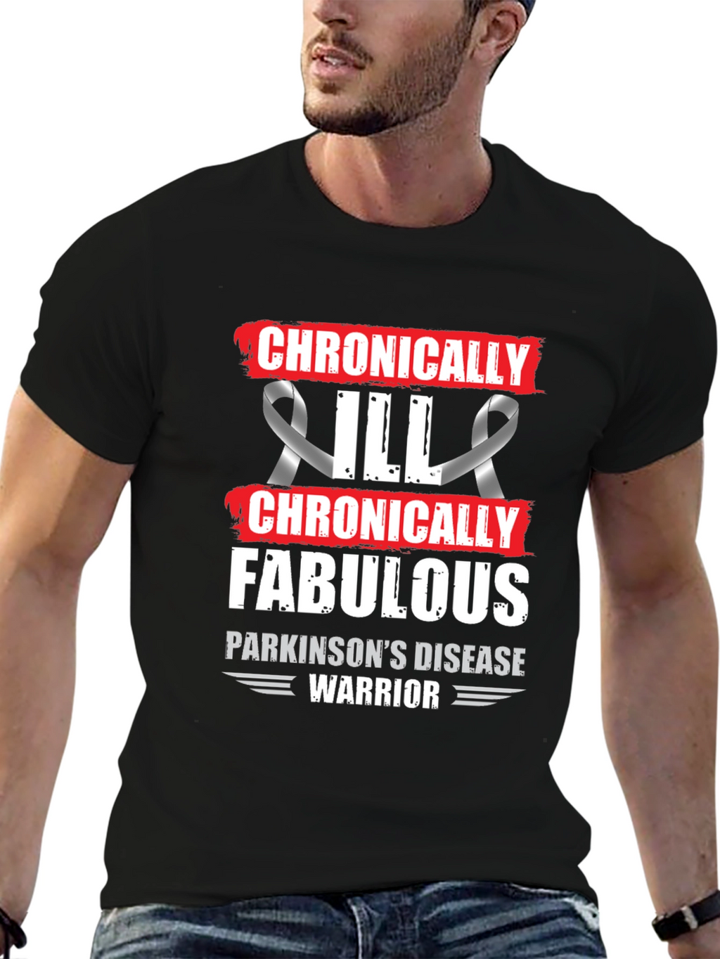Chronically Fabulous Parkinsons Disease Warrior T-Shirt