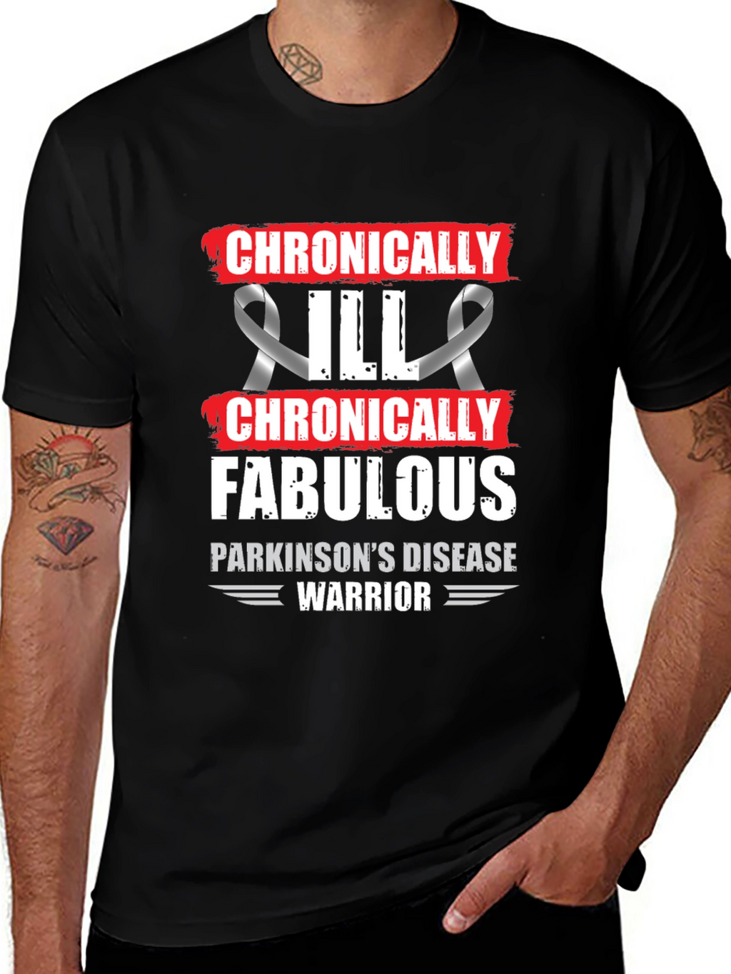 Chronically Fabulous Parkinsons Disease Warrior T-Shirt