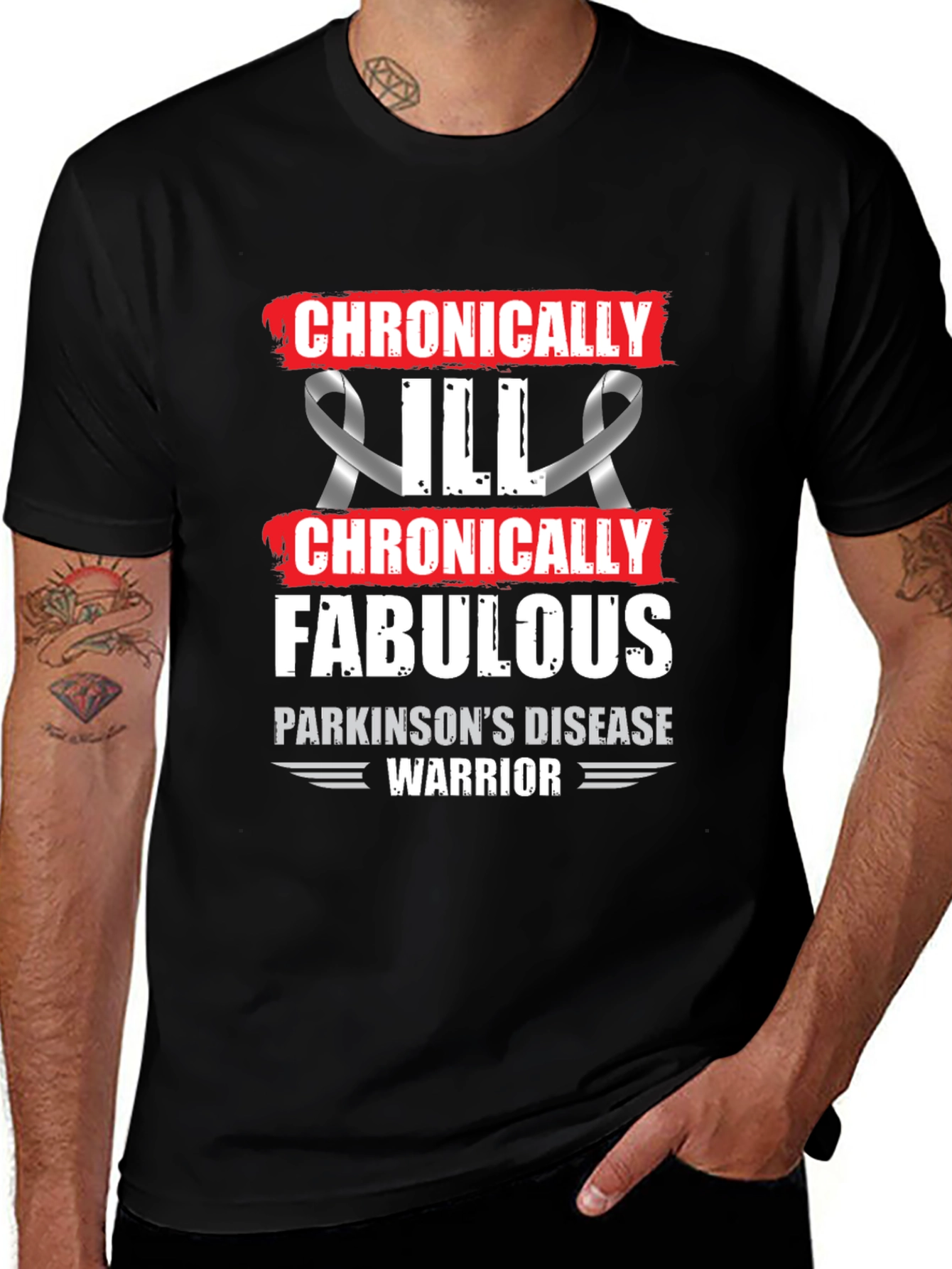 Chronically Fabulous Parkinsons Disease Warrior T-Shirt