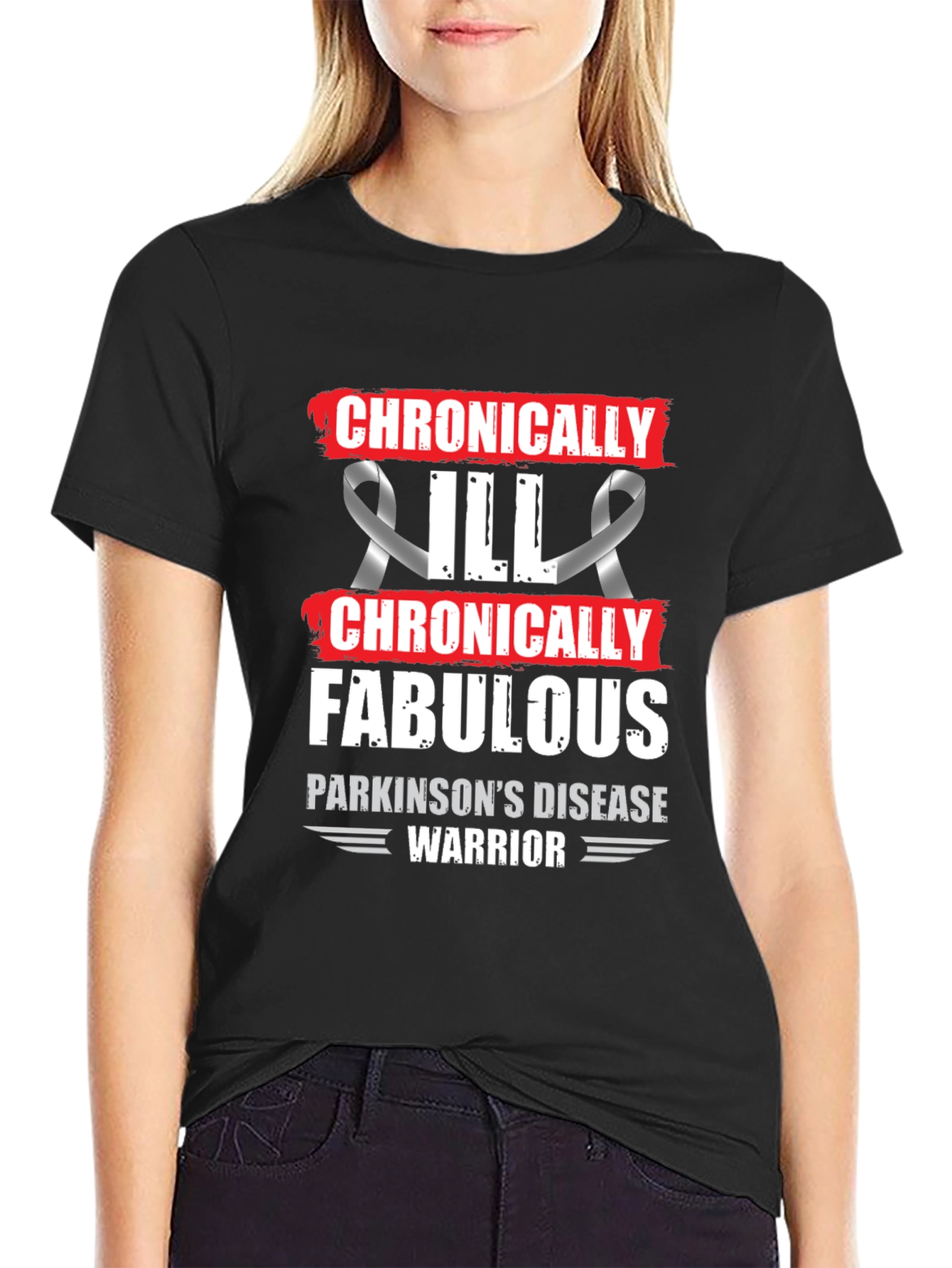 Chronically Fabulous Parkinsons Disease Warrior T-Shirt