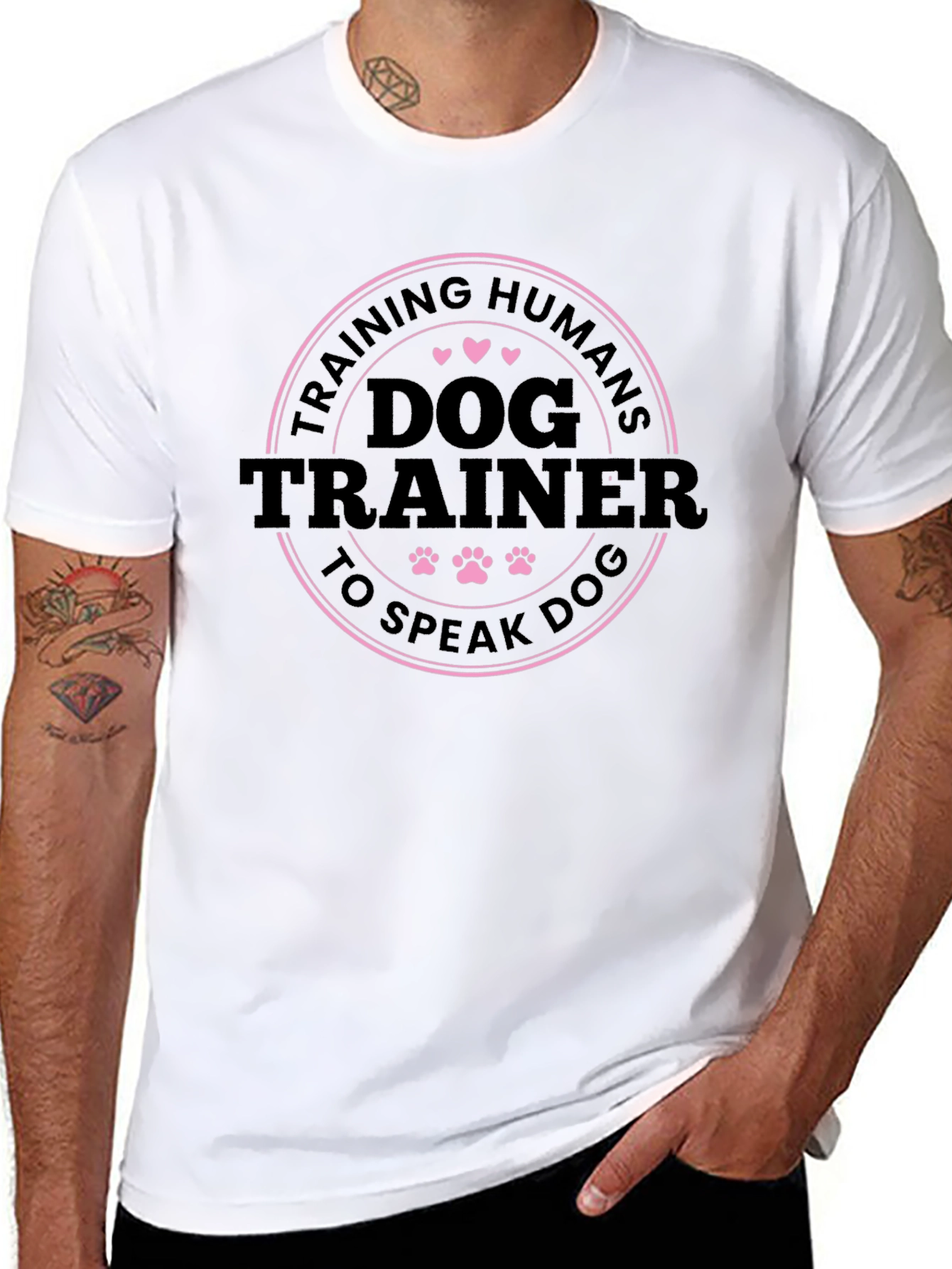 Dog Trainer Speak Dog T-Shirt - Training Humans Tee