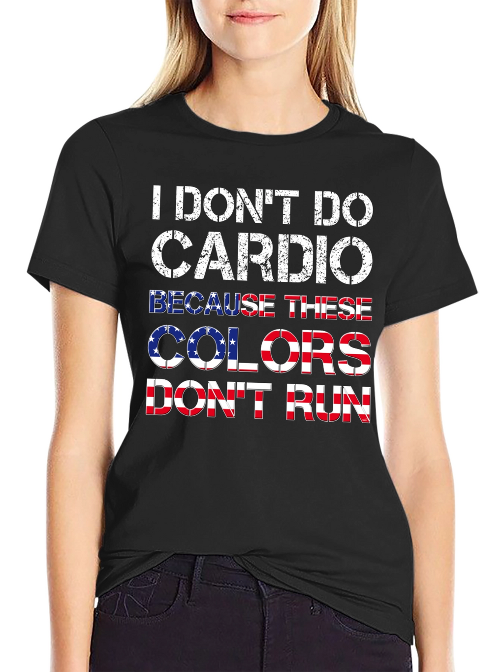 I Dont Do Cardio Patriotic T-Shirt