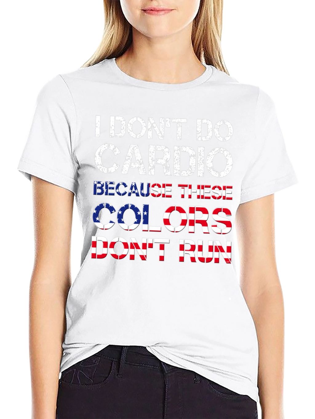 I Dont Do Cardio Patriotic T-Shirt