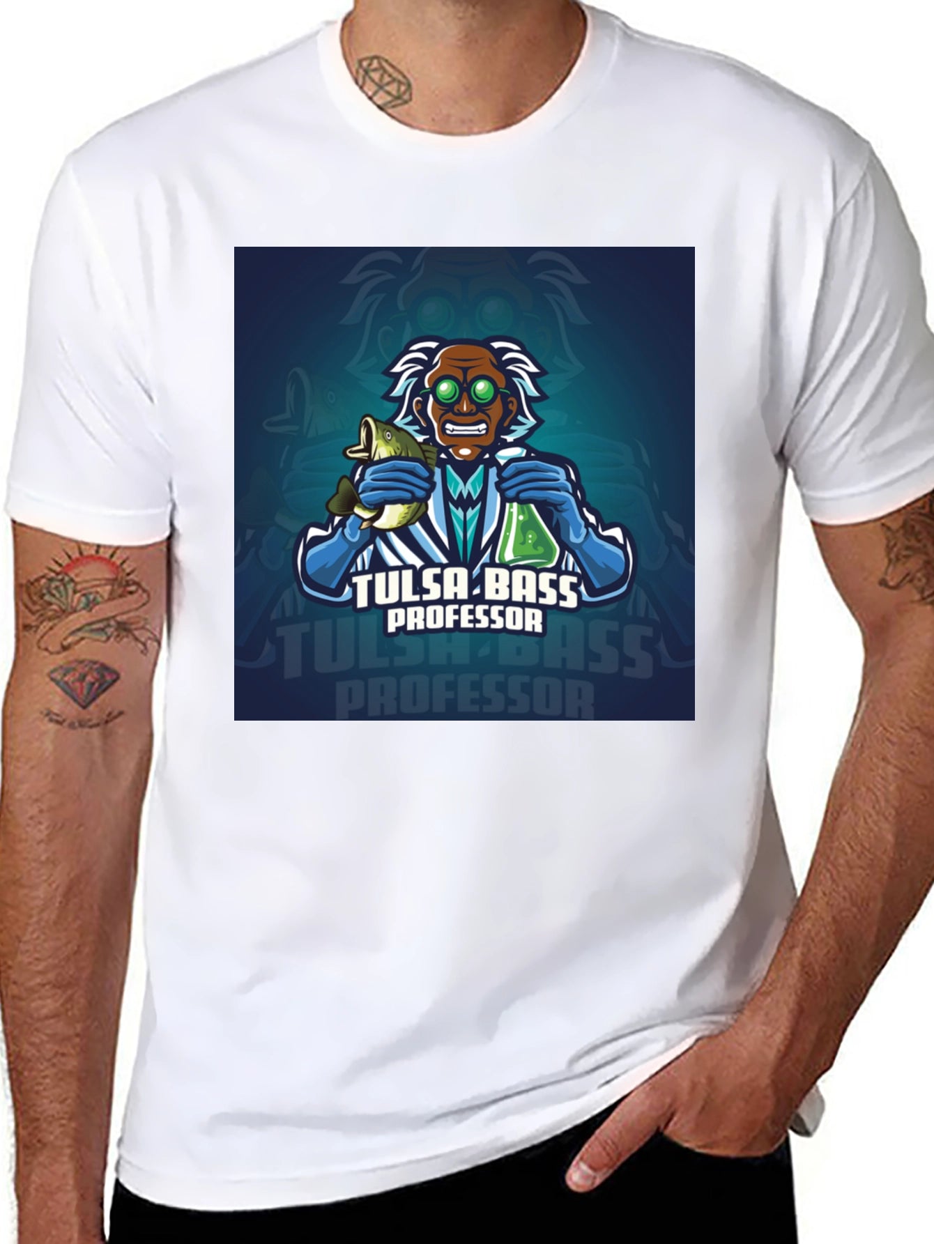 Tulsa Bass Professor Graphic T-Shirt