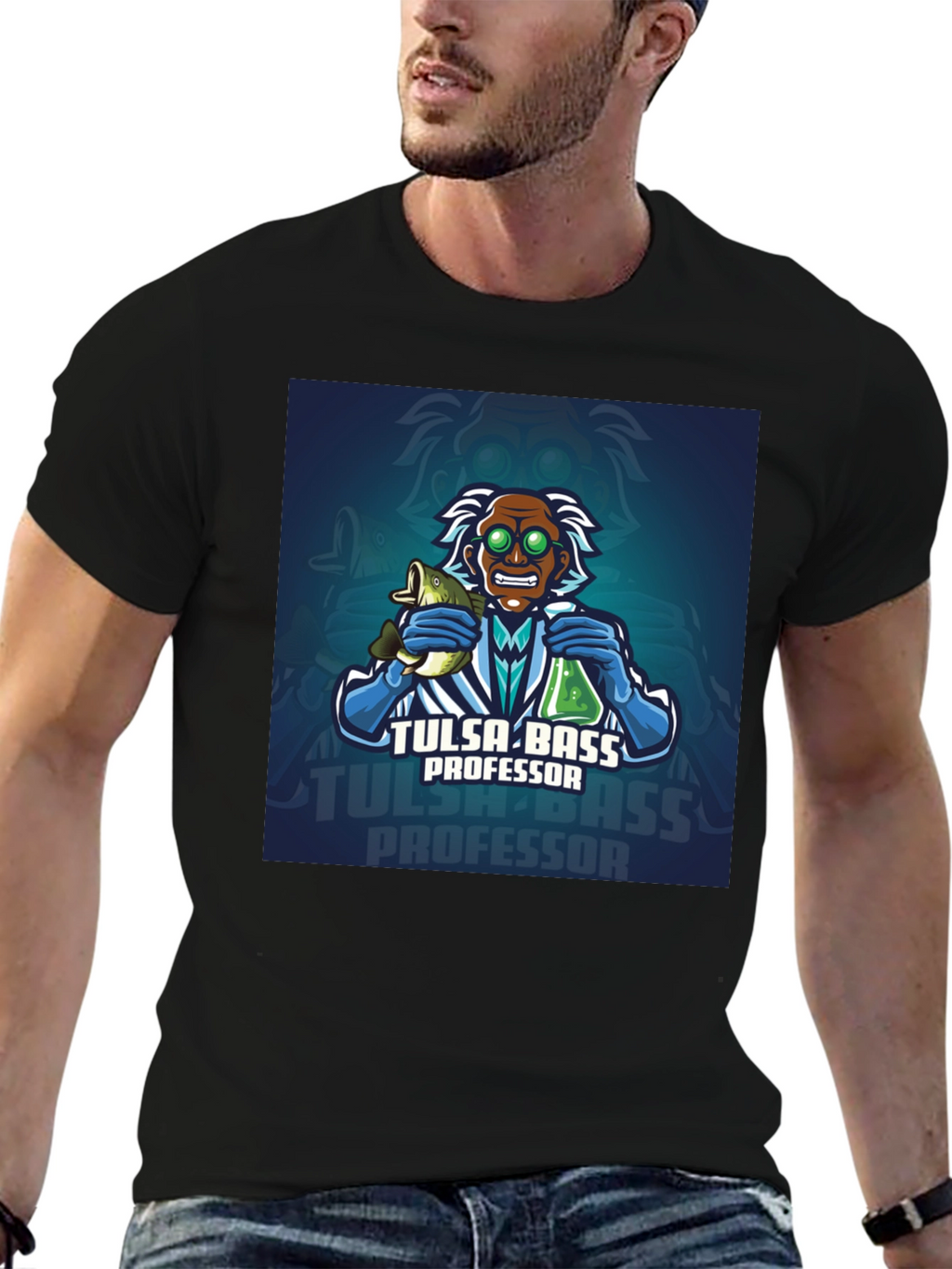 Tulsa Bass Professor Graphic T-Shirt