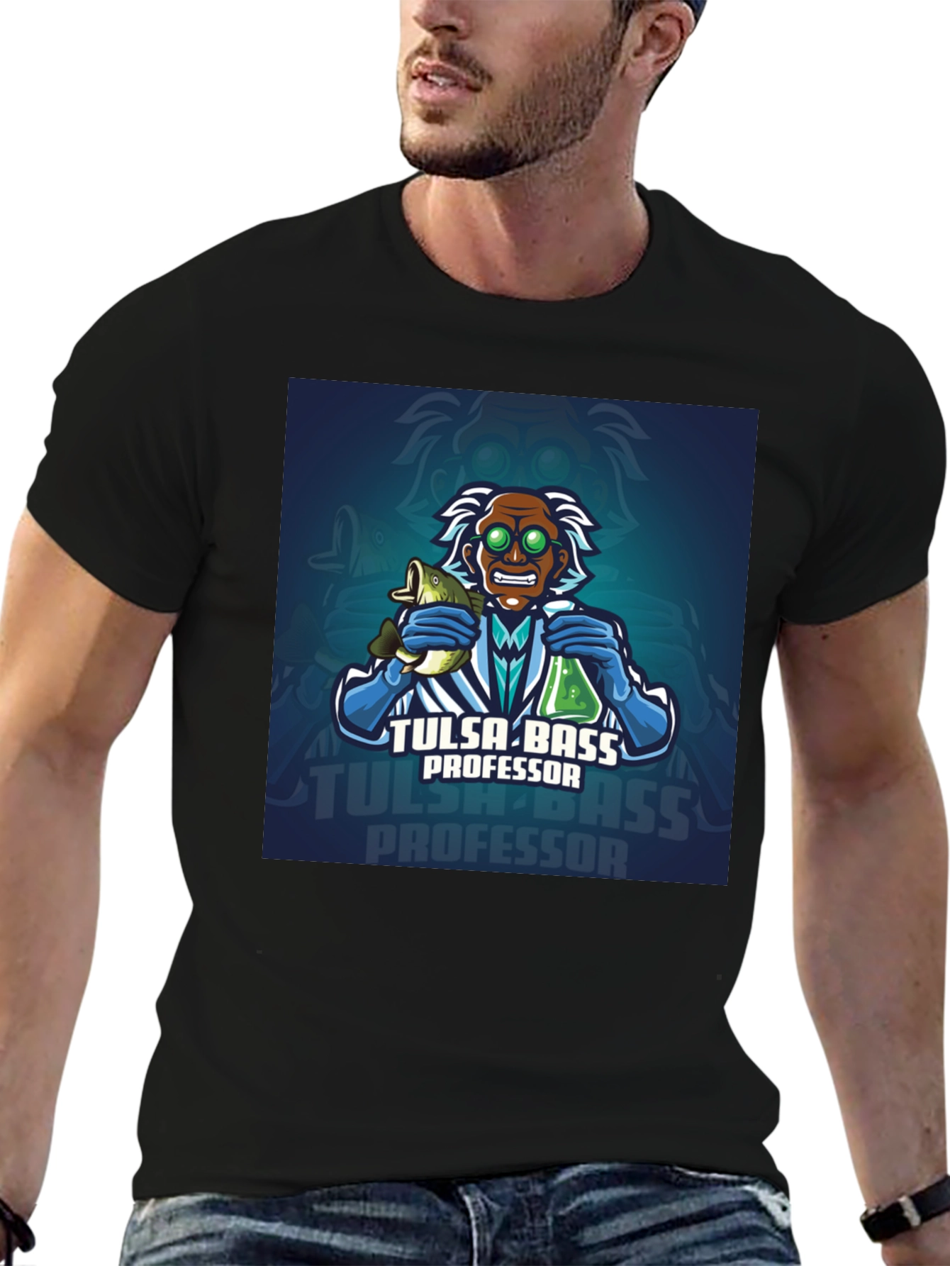 Tulsa Bass Professor Graphic T-Shirt