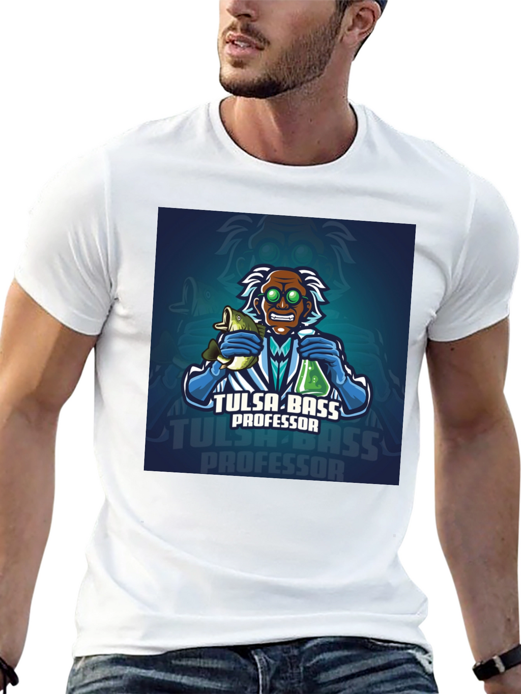 Tulsa Bass Professor Graphic T-Shirt