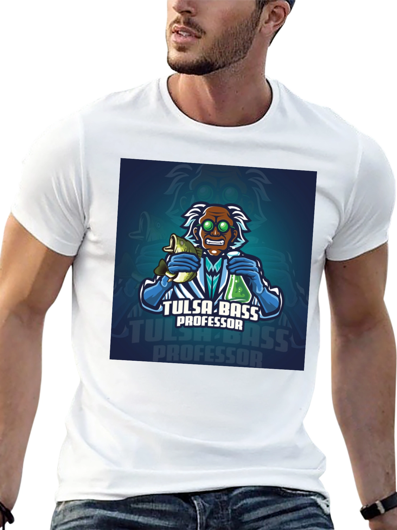 Tulsa Bass Professor Graphic T-Shirt