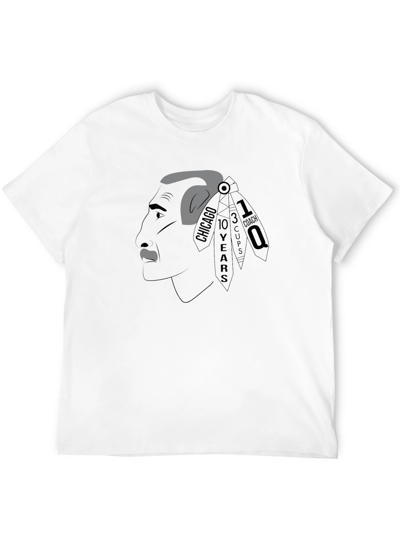 Chicago Hockey T-Shirt: Blackhawks Tribute Design