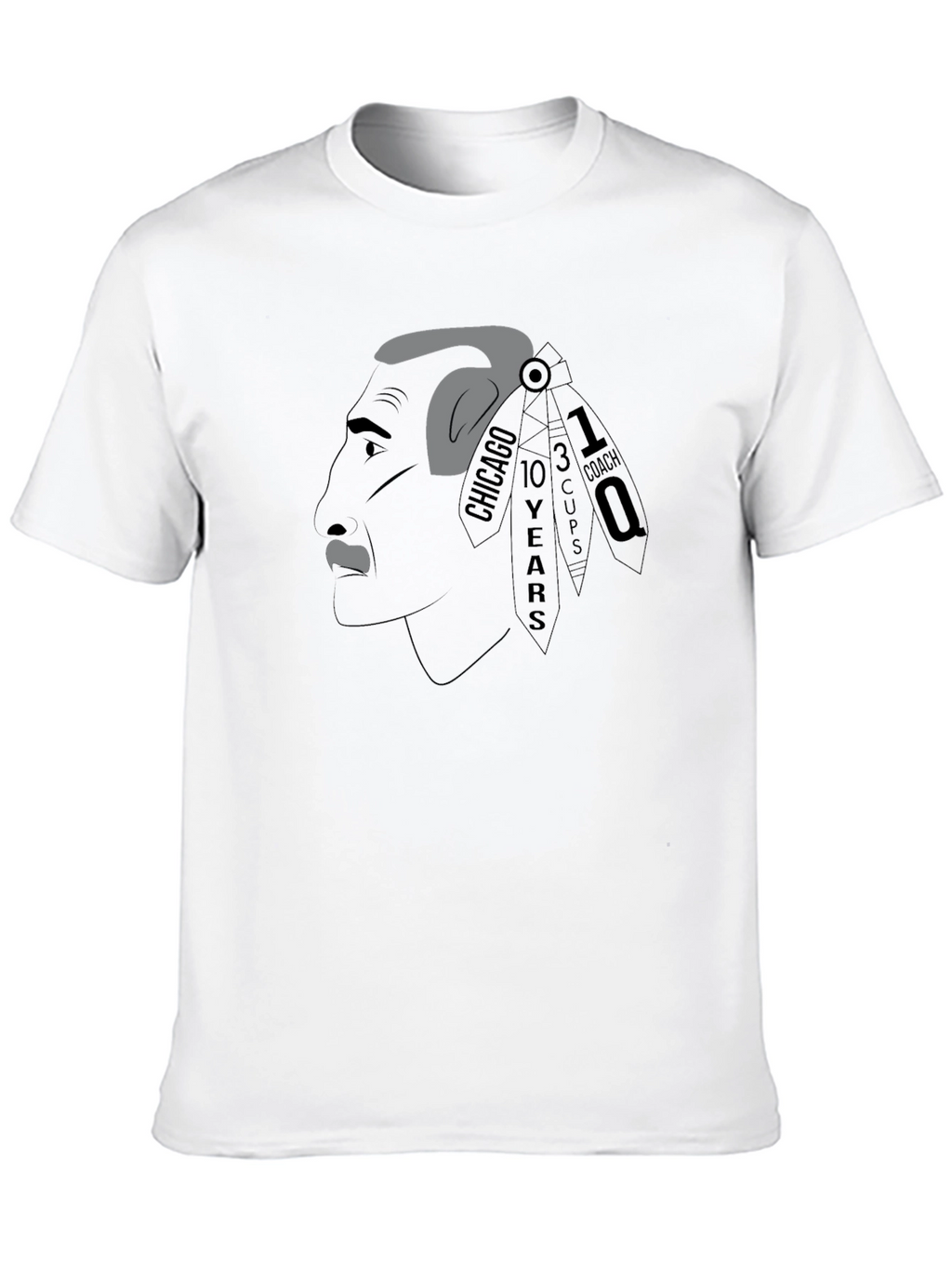 Chicago Hockey T-Shirt: Blackhawks Tribute Design