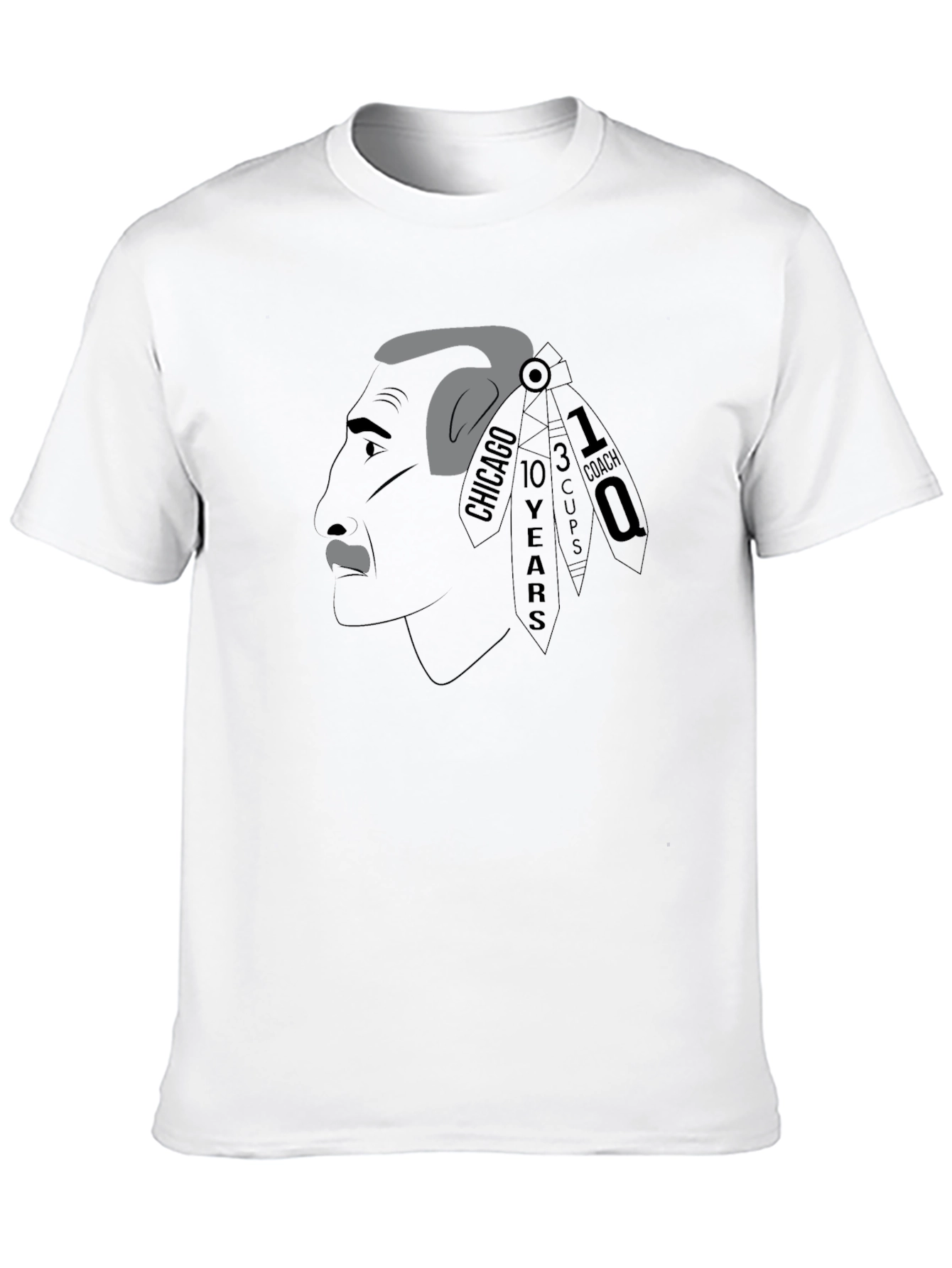 Chicago Hockey T-Shirt: Blackhawks Tribute Design