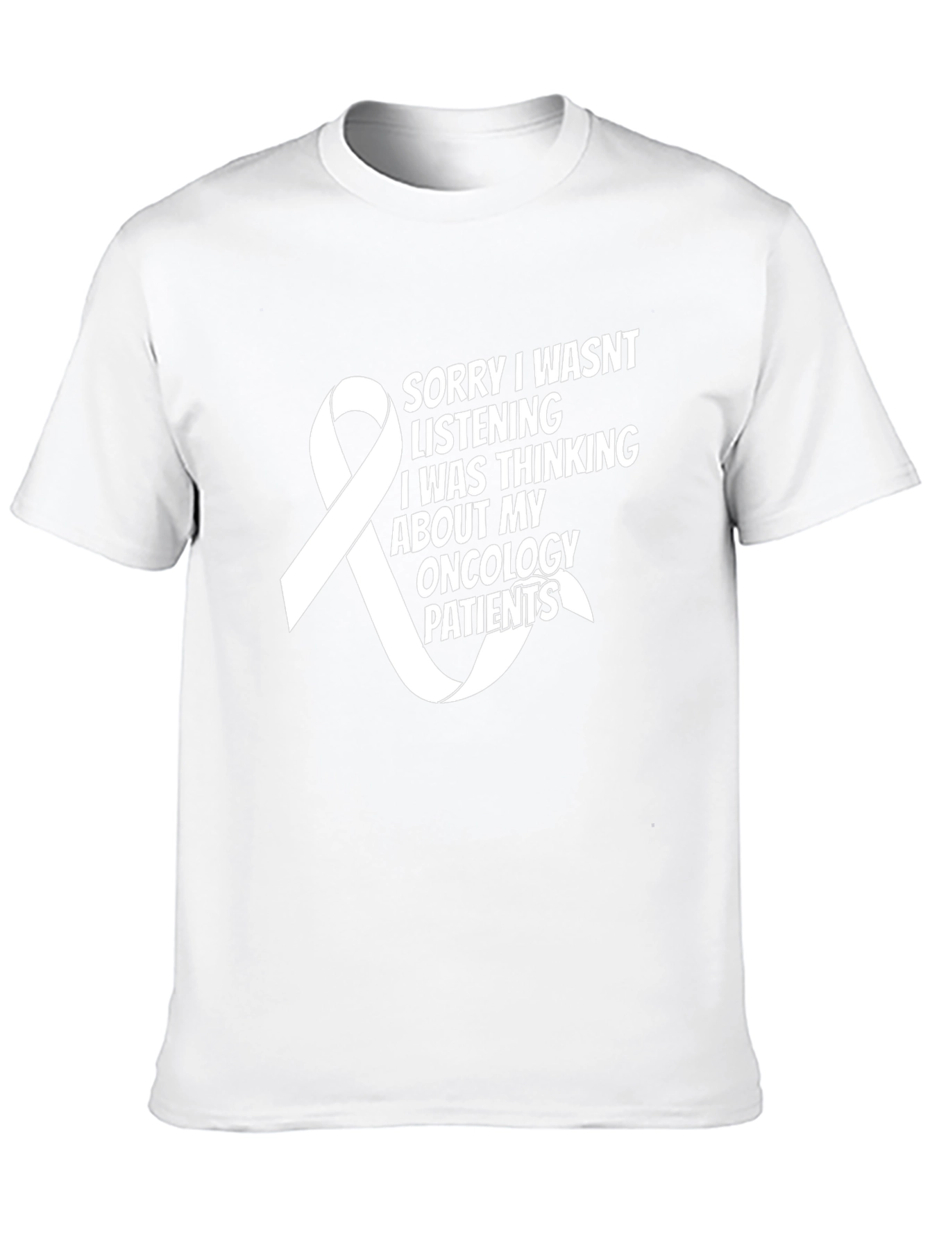 Oncology Patients T-Shirt - Awareness Ribbon