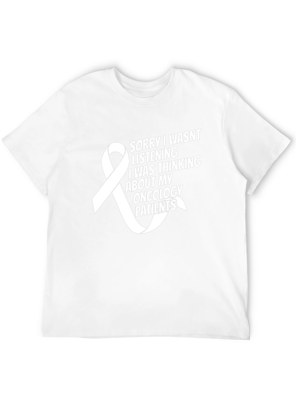Oncology Patients T-Shirt - Awareness Ribbon