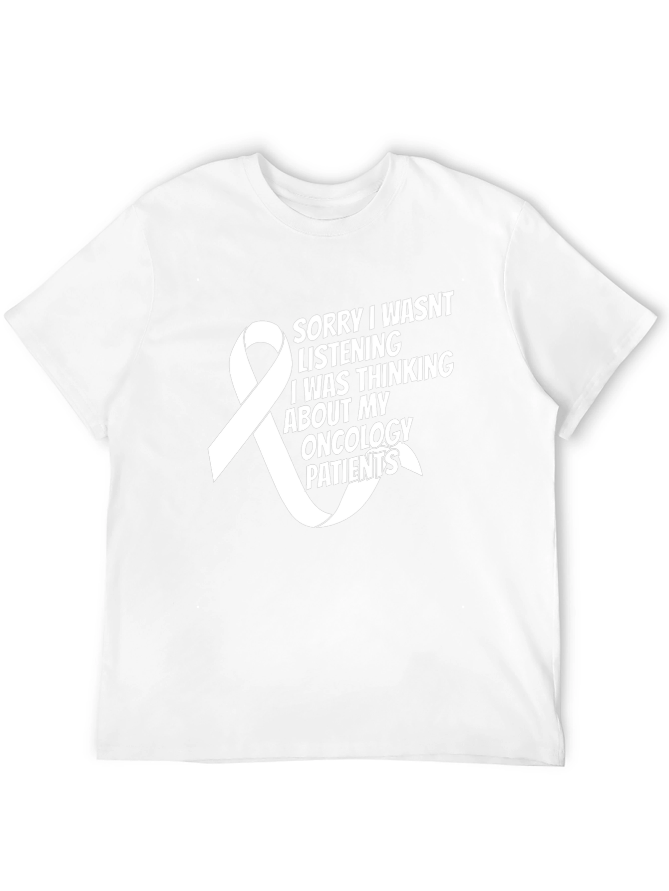 Oncology Patients T-Shirt - Awareness Ribbon