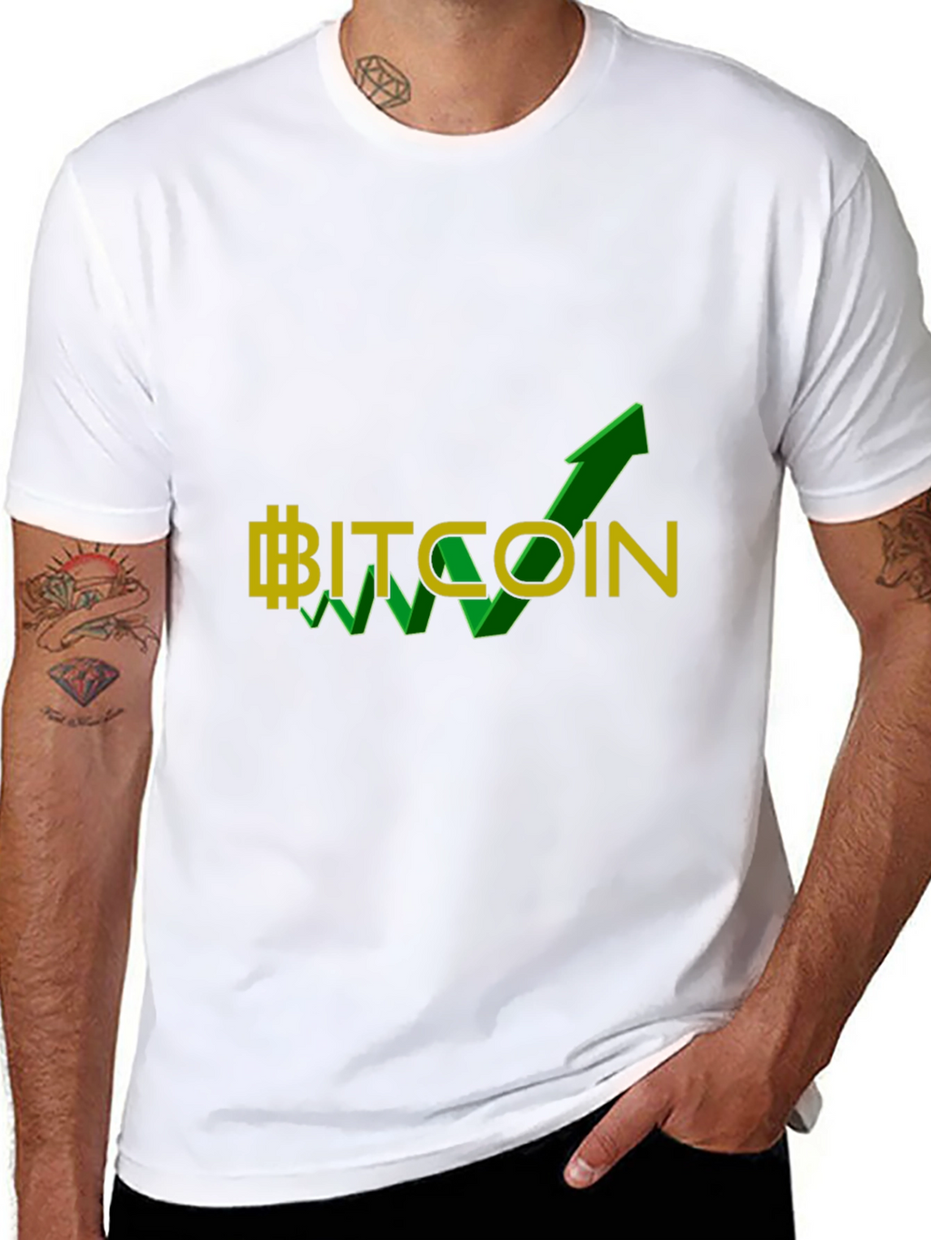 Bitcoin Graphic T-Shirt - Crypto HODL Tee