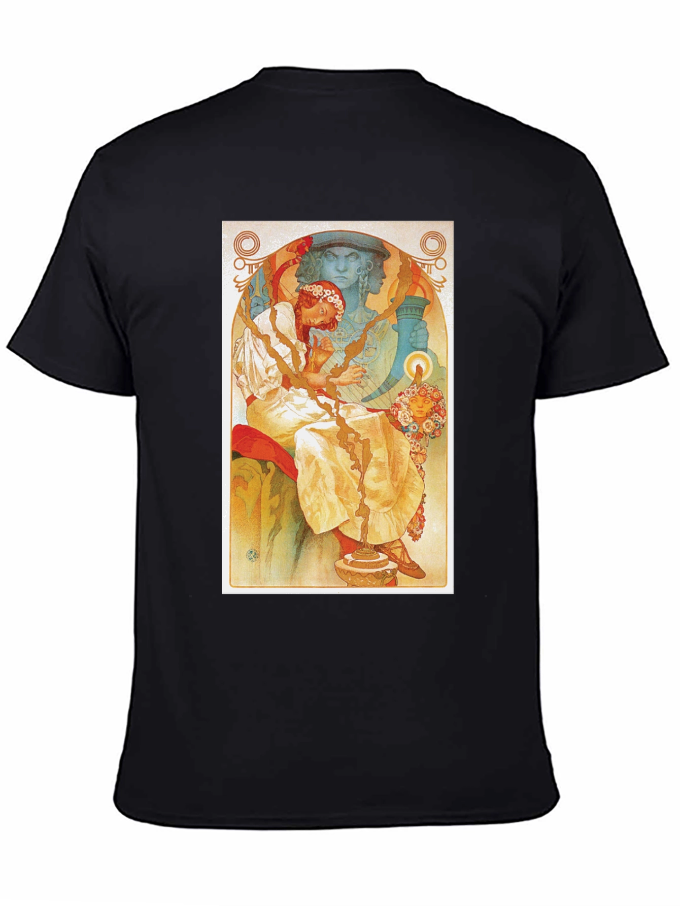 Art Nouveau Style Graphic Tee