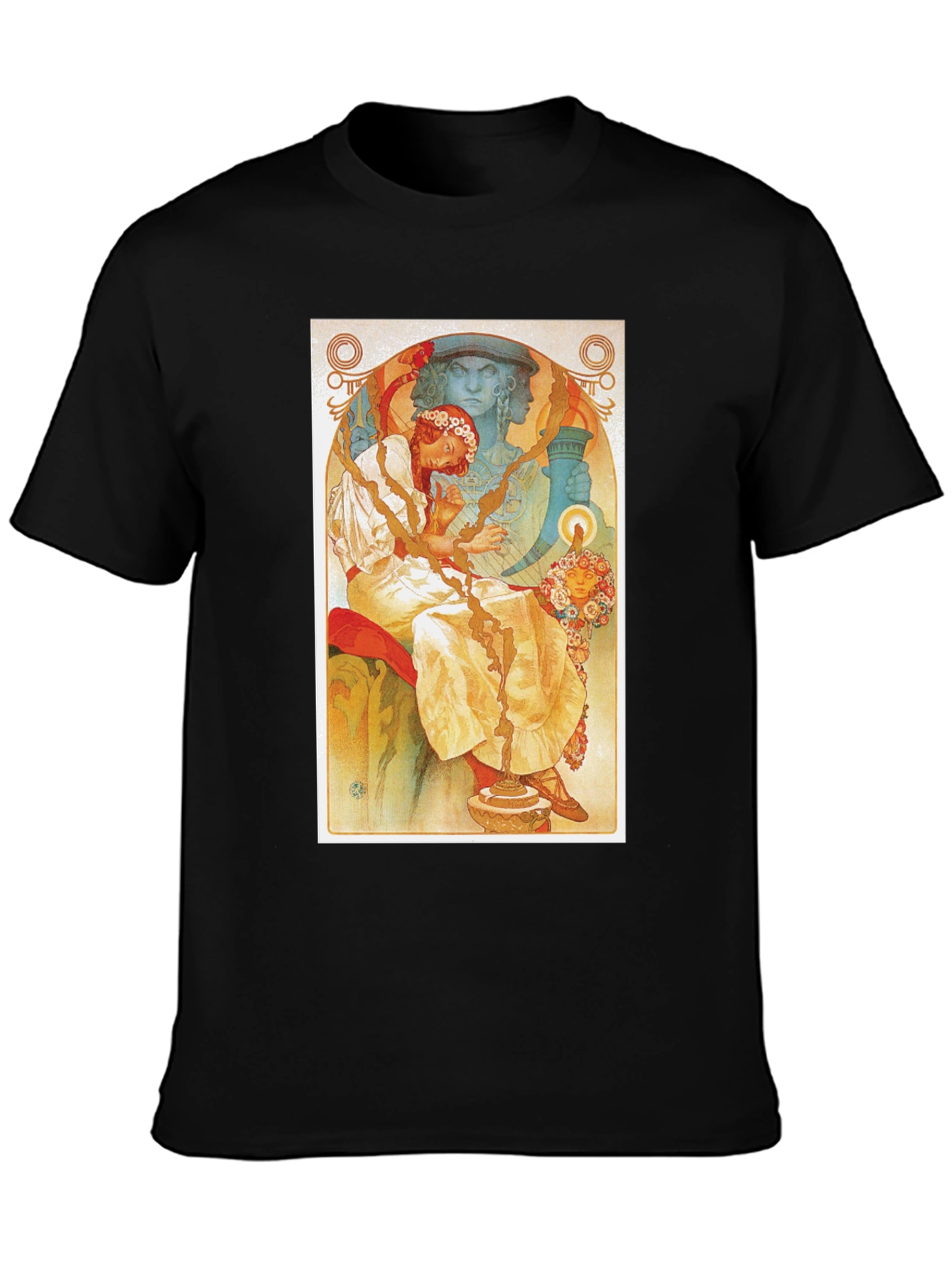 Art Nouveau Style Graphic Tee