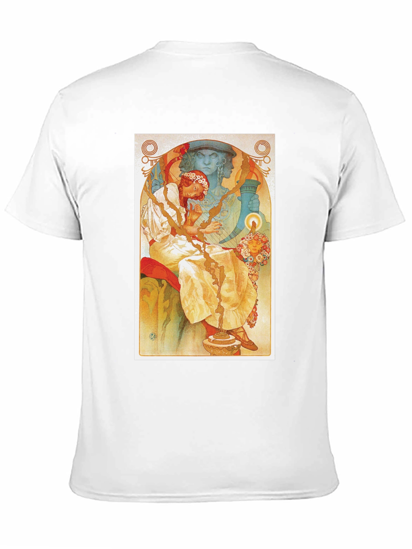 Art Nouveau Style Graphic Tee