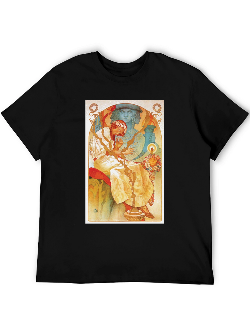 Art Nouveau Style Graphic Tee