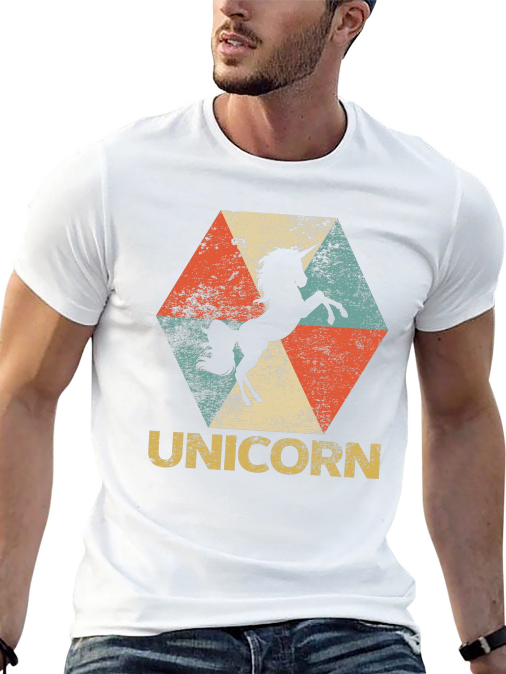 Retro Unicorn Graphic Tee