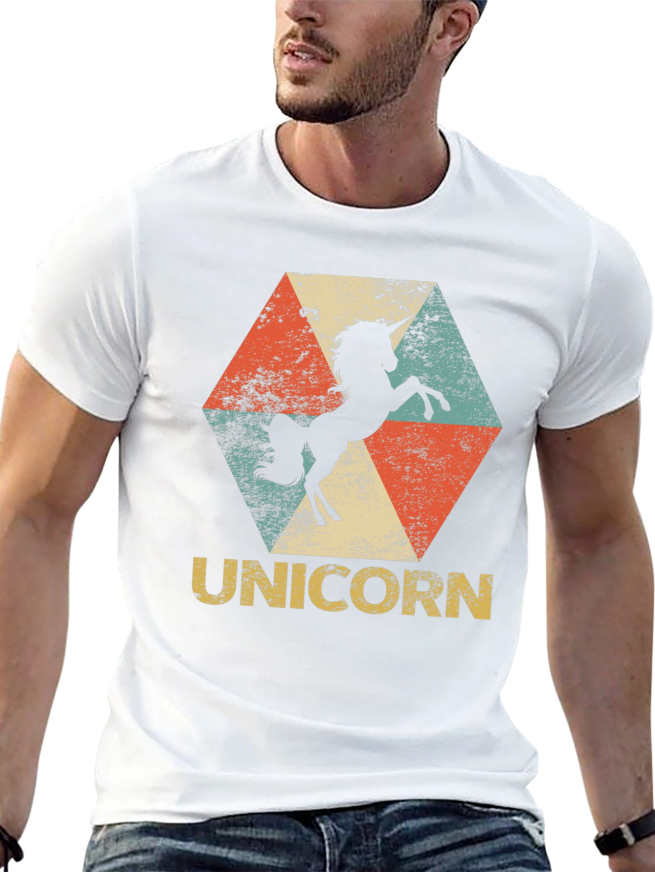 Retro Unicorn Graphic Tee