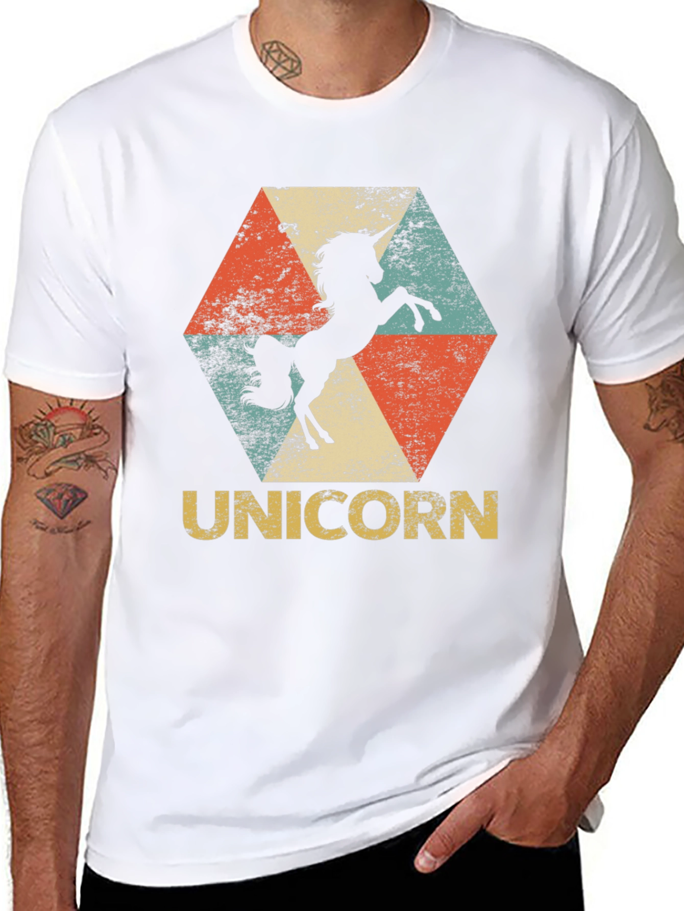 Retro Unicorn Graphic Tee