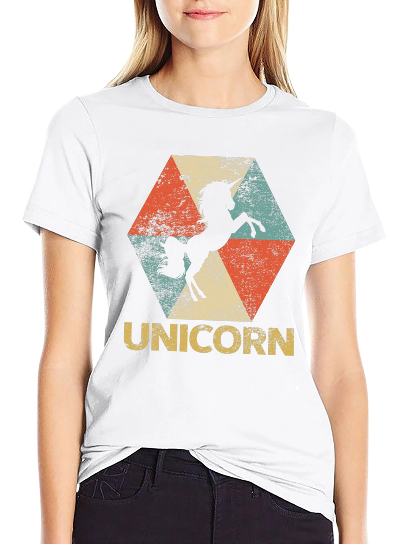 Retro Unicorn Graphic Tee