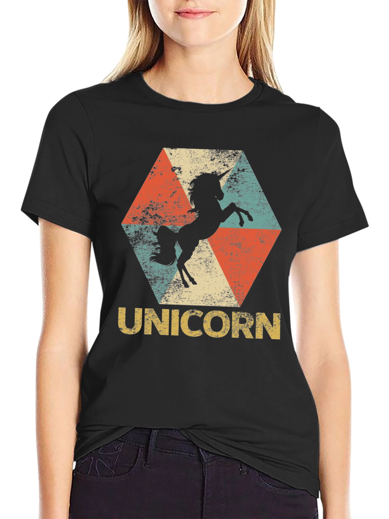 Retro Unicorn Graphic Tee