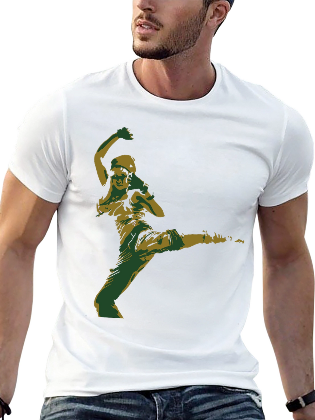 Martial Arts Graphic Black T-Shirt