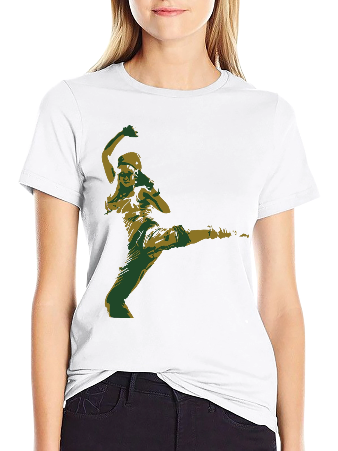 Martial Arts Graphic Black T-Shirt