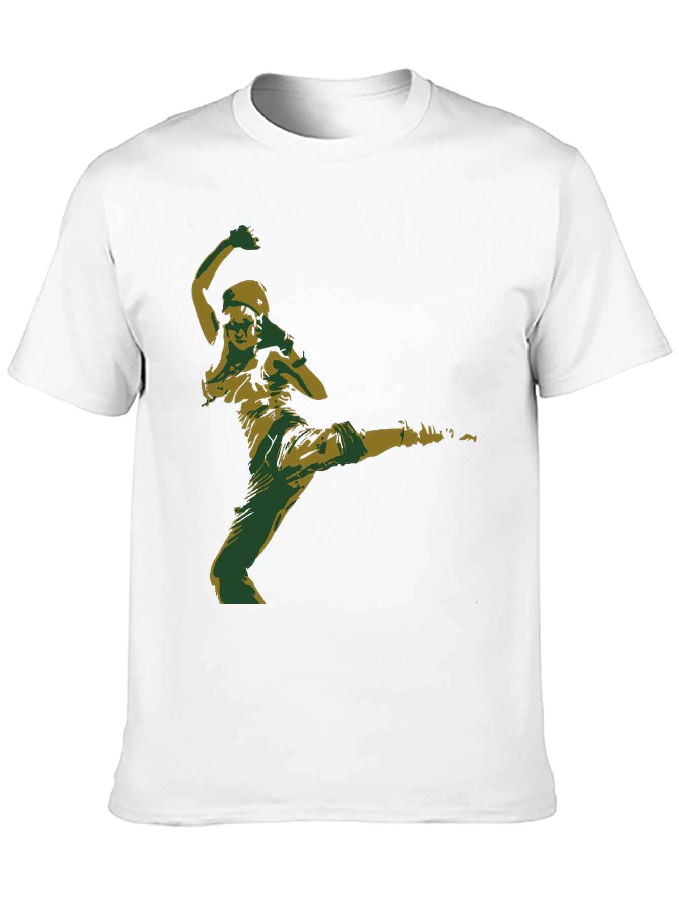 Martial Arts Graphic Black T-Shirt