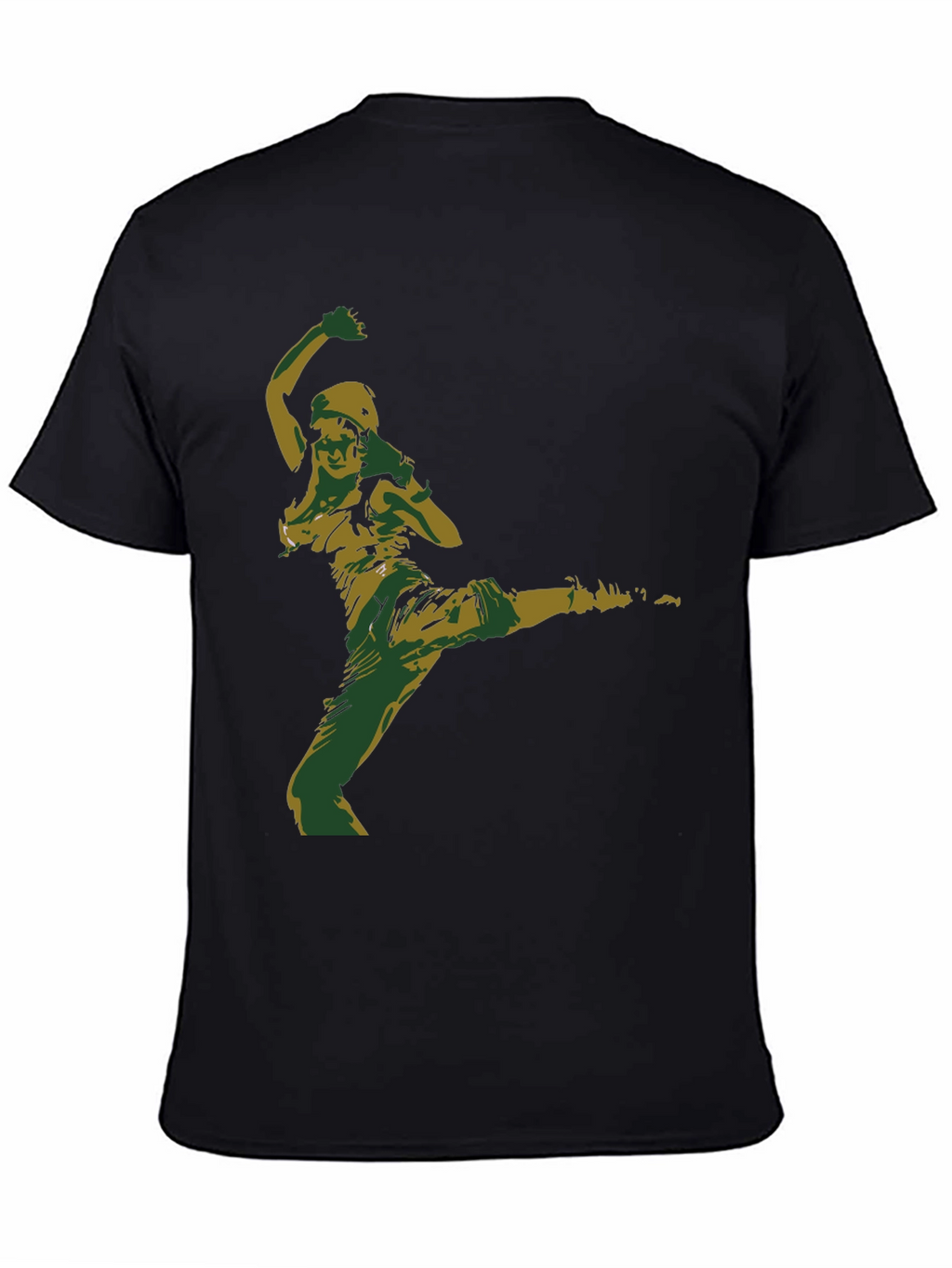 Martial Arts Graphic Black T-Shirt