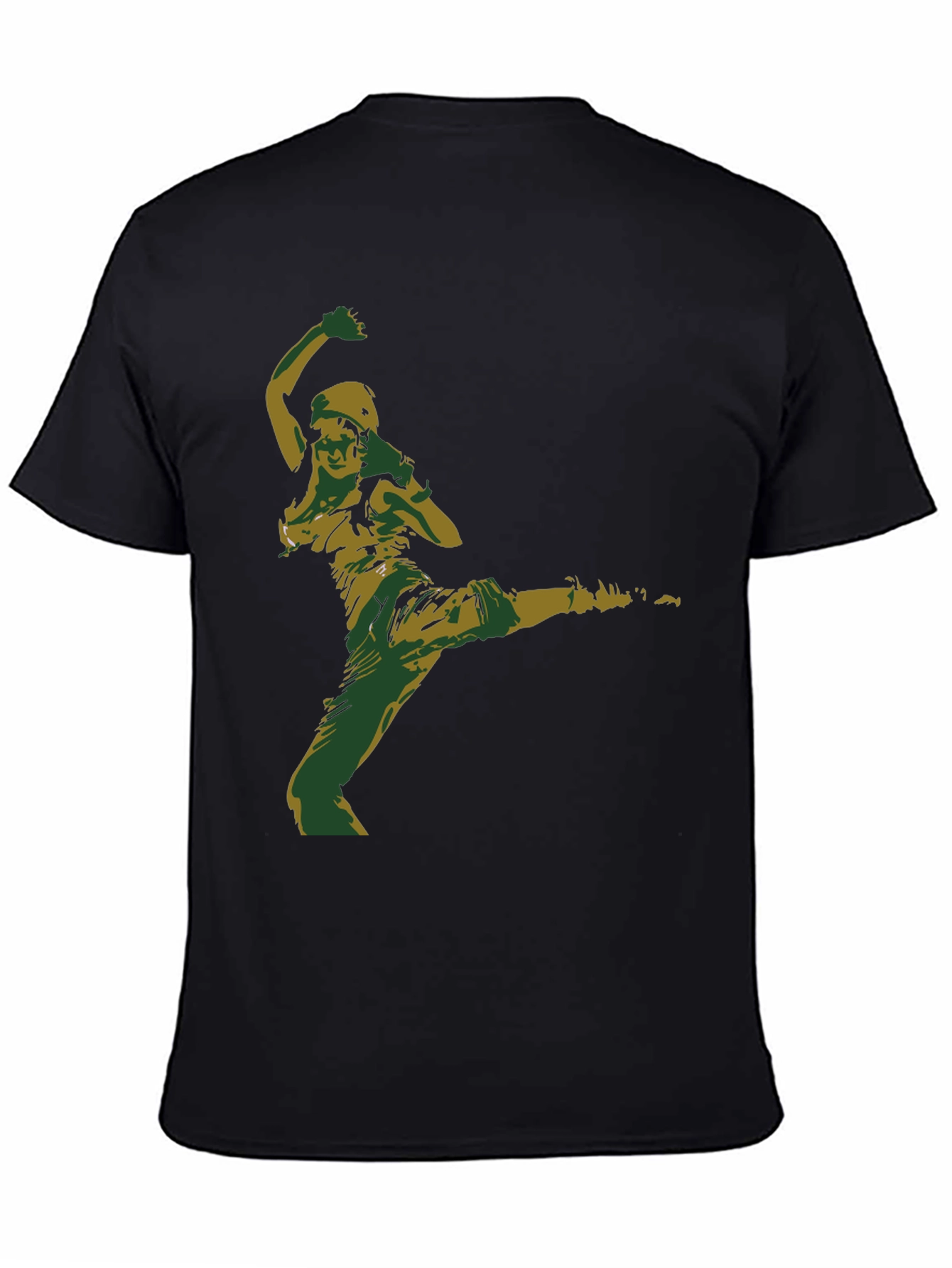 Martial Arts Graphic Black T-Shirt