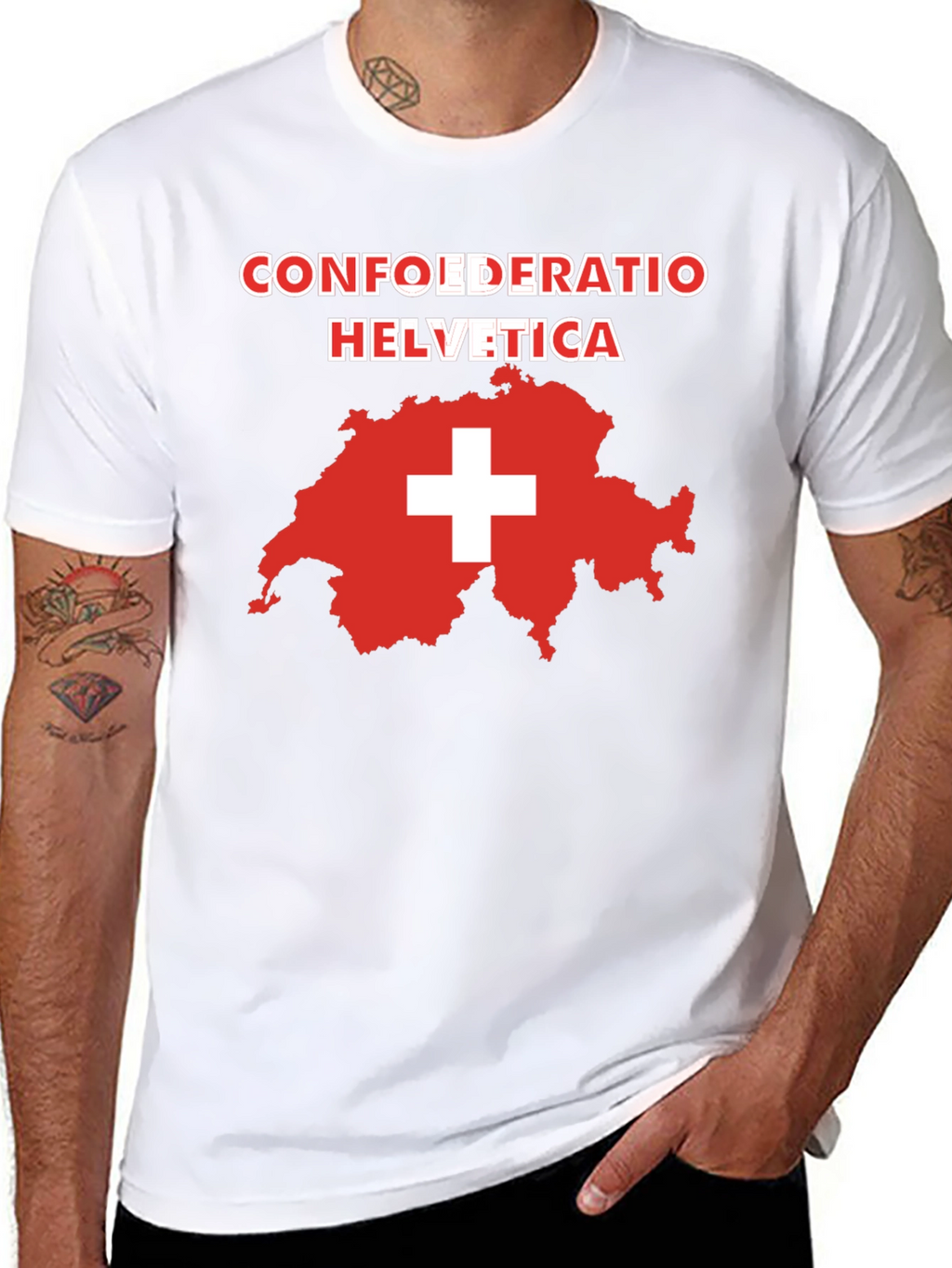 Confœderatio Helvetica T-Shirt - Swiss Pride