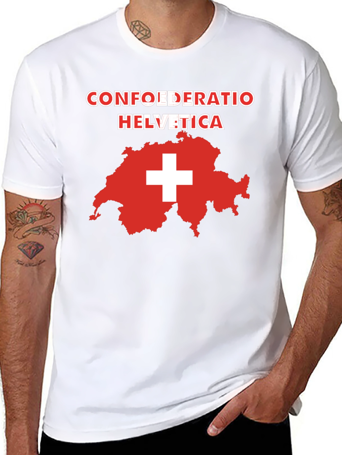 Confœderatio Helvetica T-Shirt - Swiss Pride