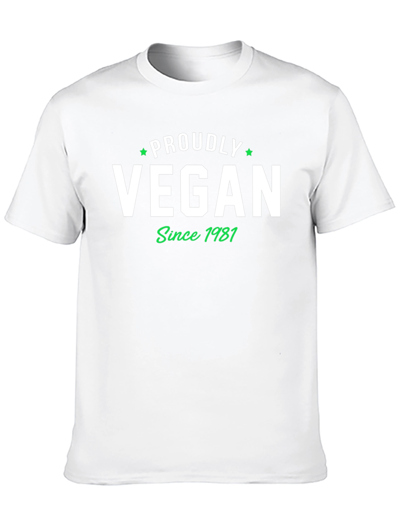 Proudly Vegan Since 1981 Graphic Tee