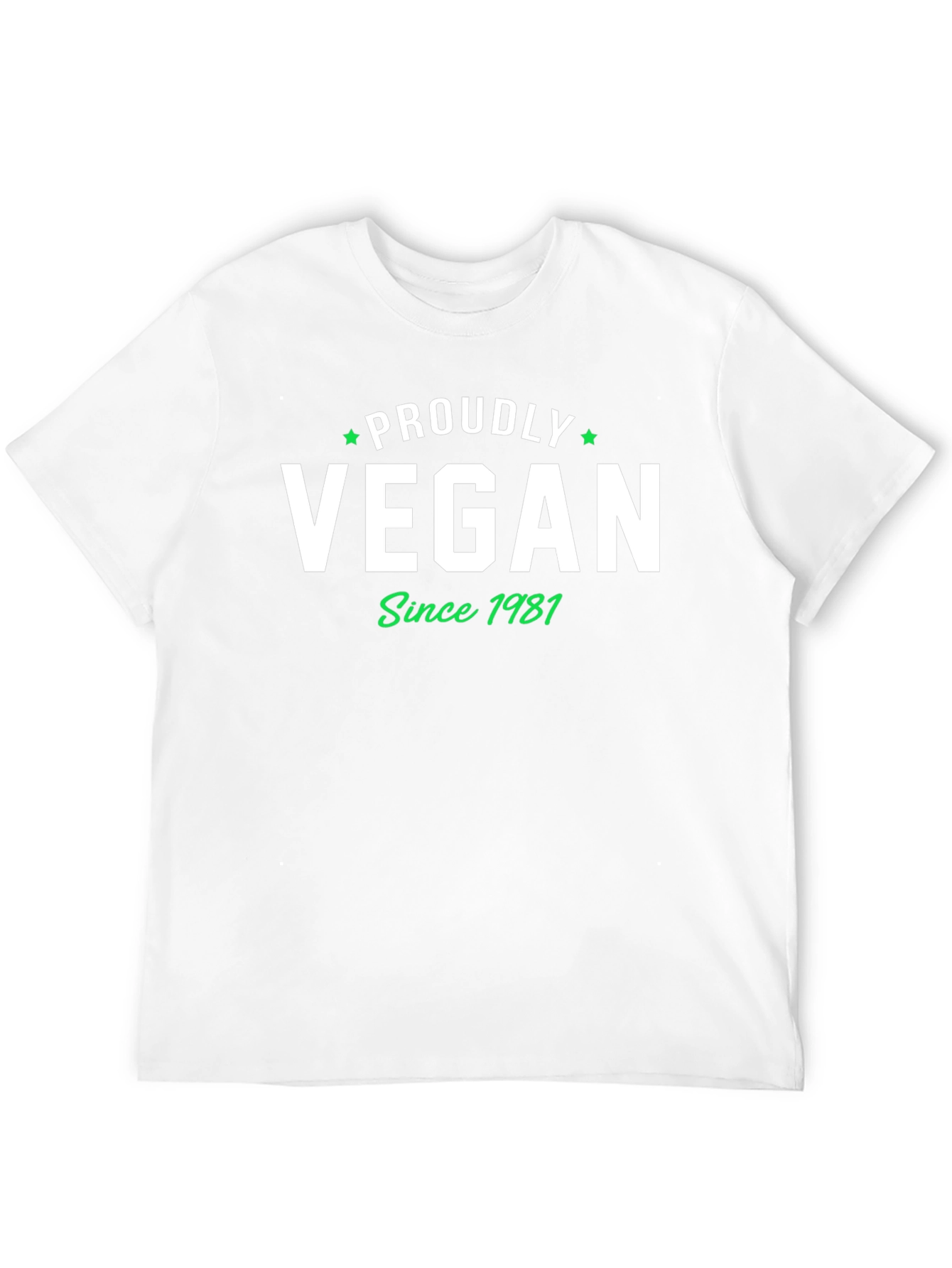 Proudly Vegan Since 1981 Graphic Tee