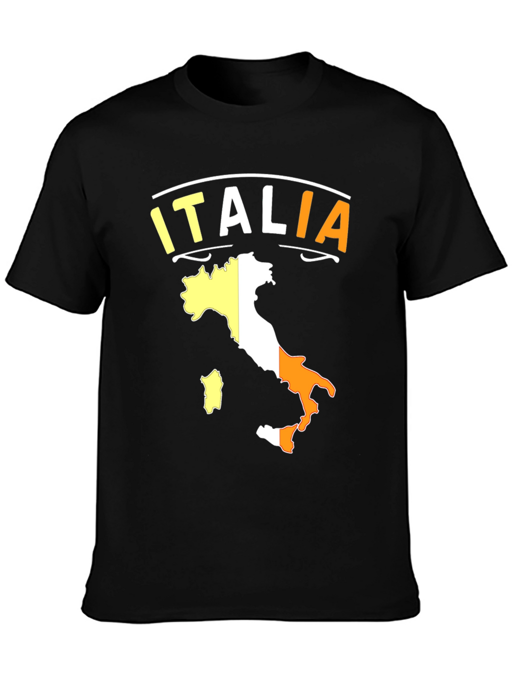 Italia Flag Graphic T-Shirt