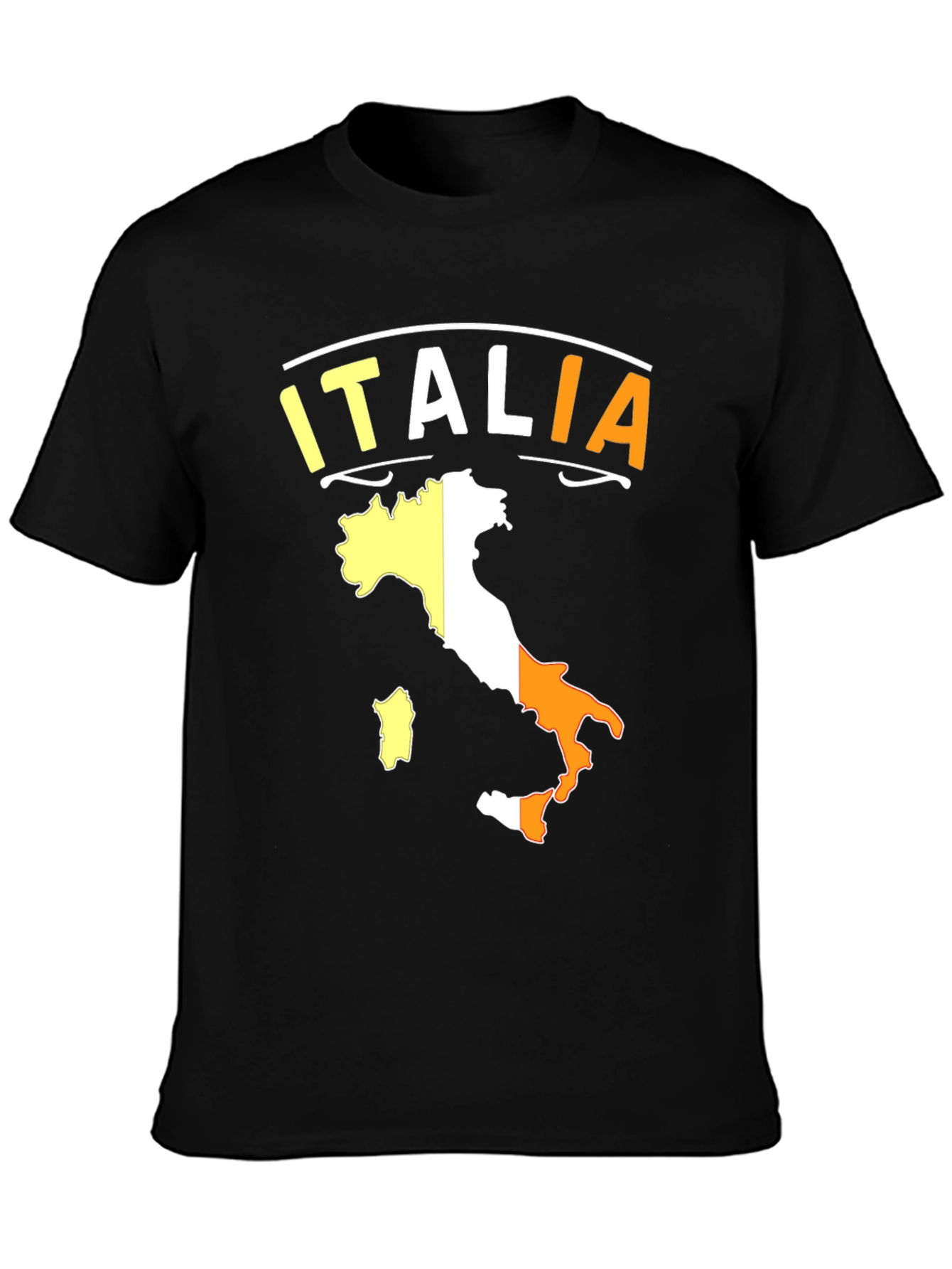 Italia Flag Graphic T-Shirt