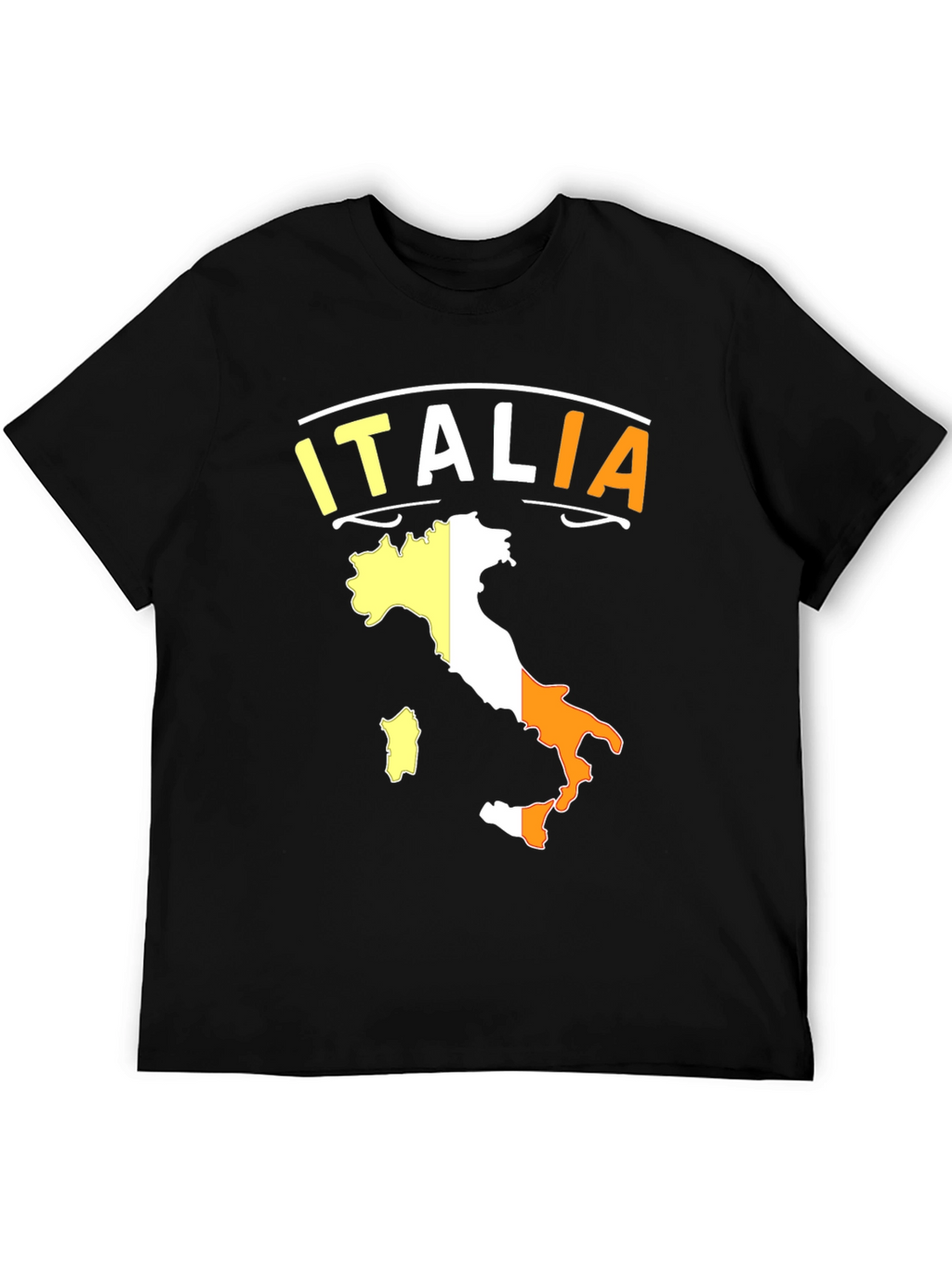 Italia Flag Graphic T-Shirt
