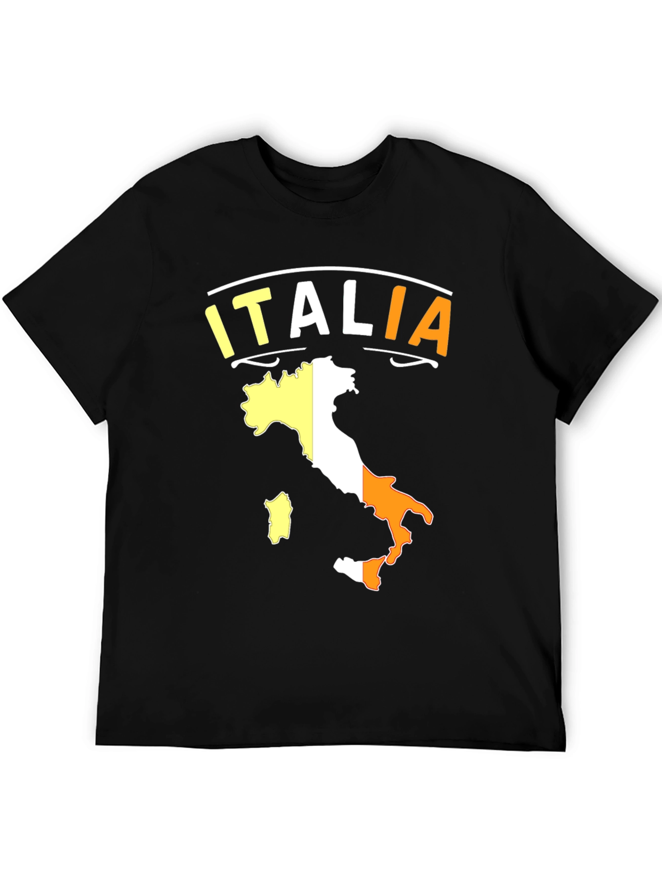 Italia Flag Graphic T-Shirt