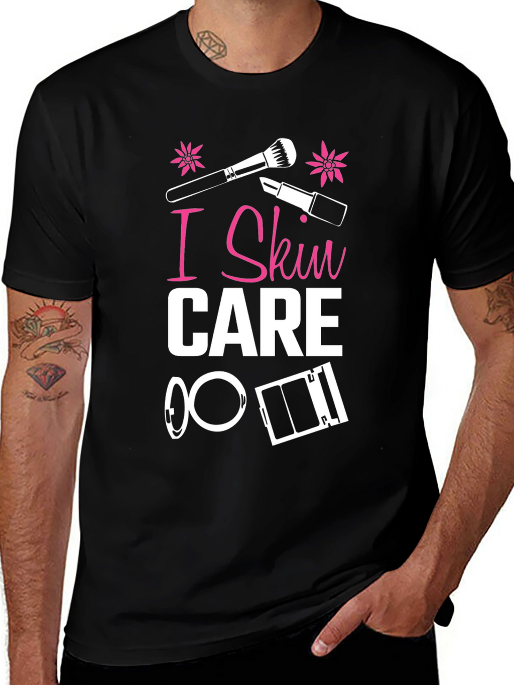 I Skin Care T-Shirt - Makeup Lover Tee