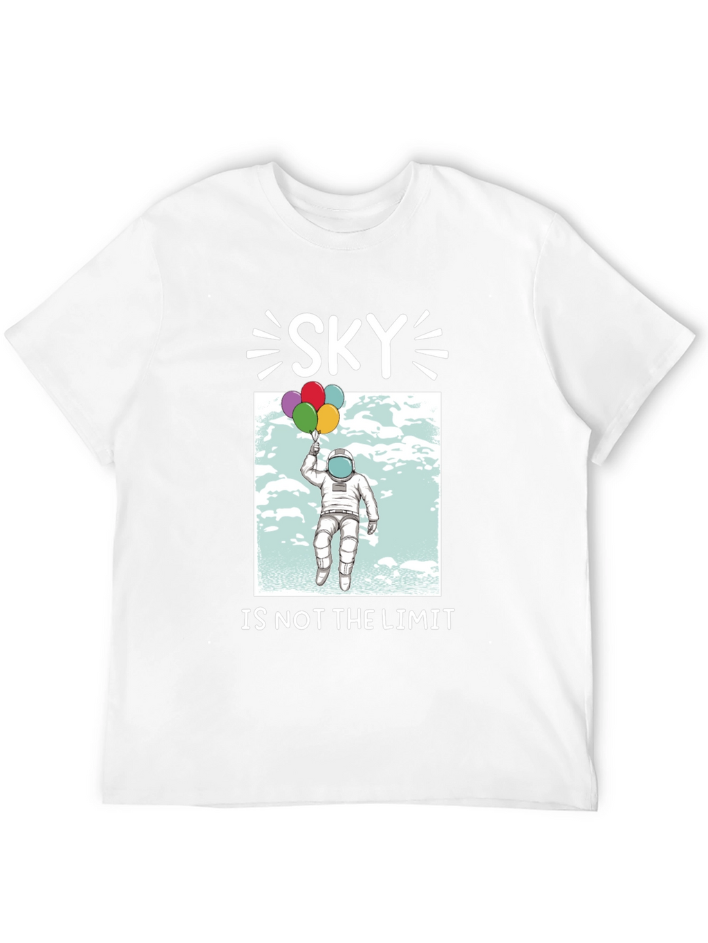 Sky is Not the Limit Astronaut T-Shirt