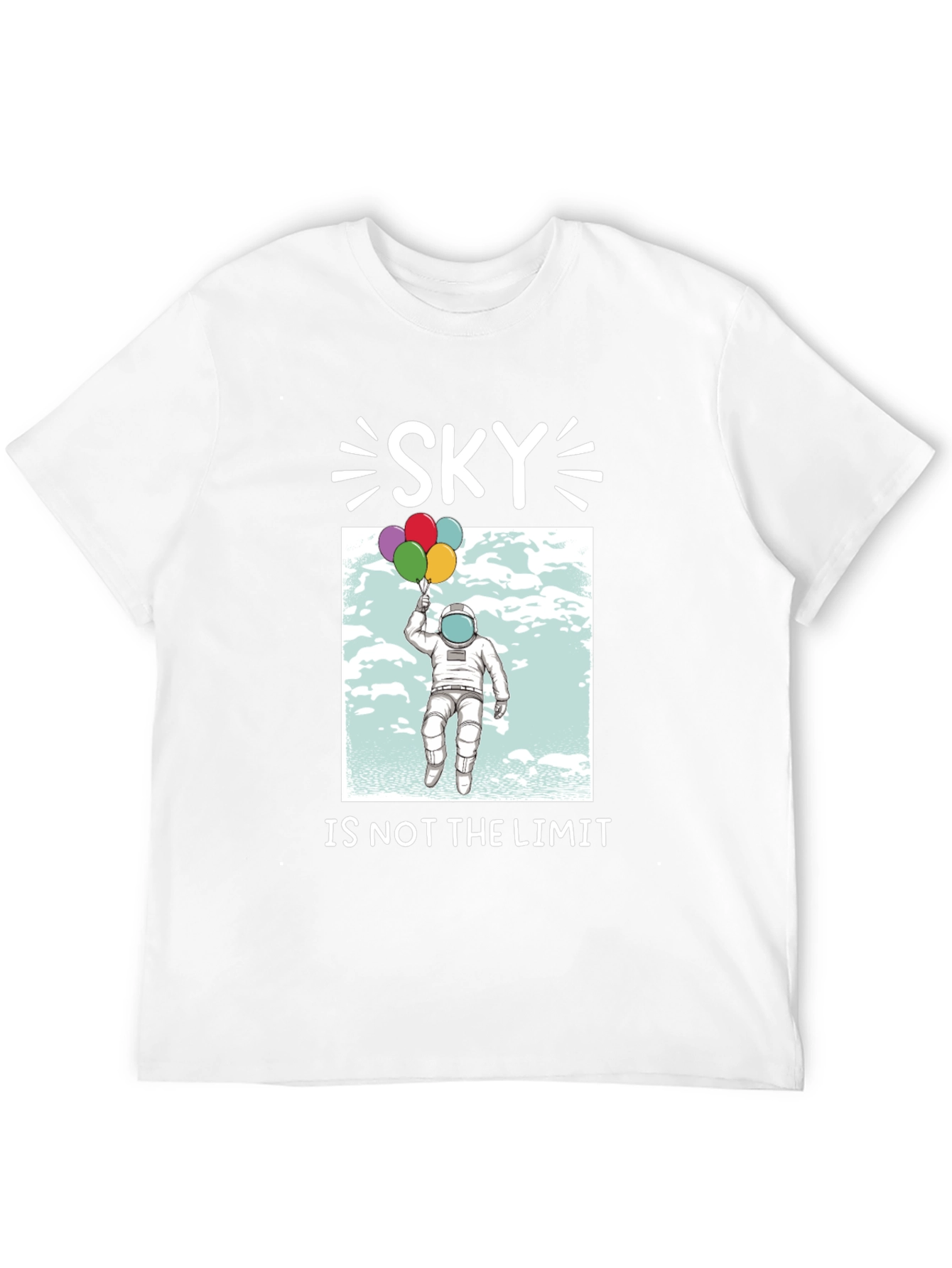 Sky is Not the Limit Astronaut T-Shirt