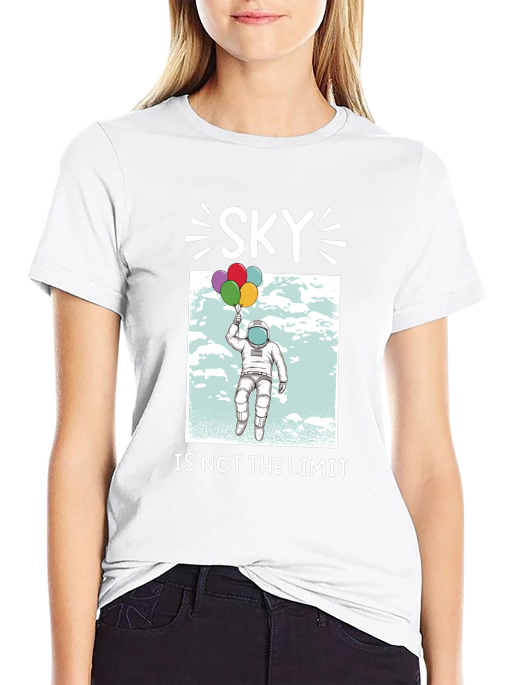 Sky is Not the Limit Astronaut T-Shirt