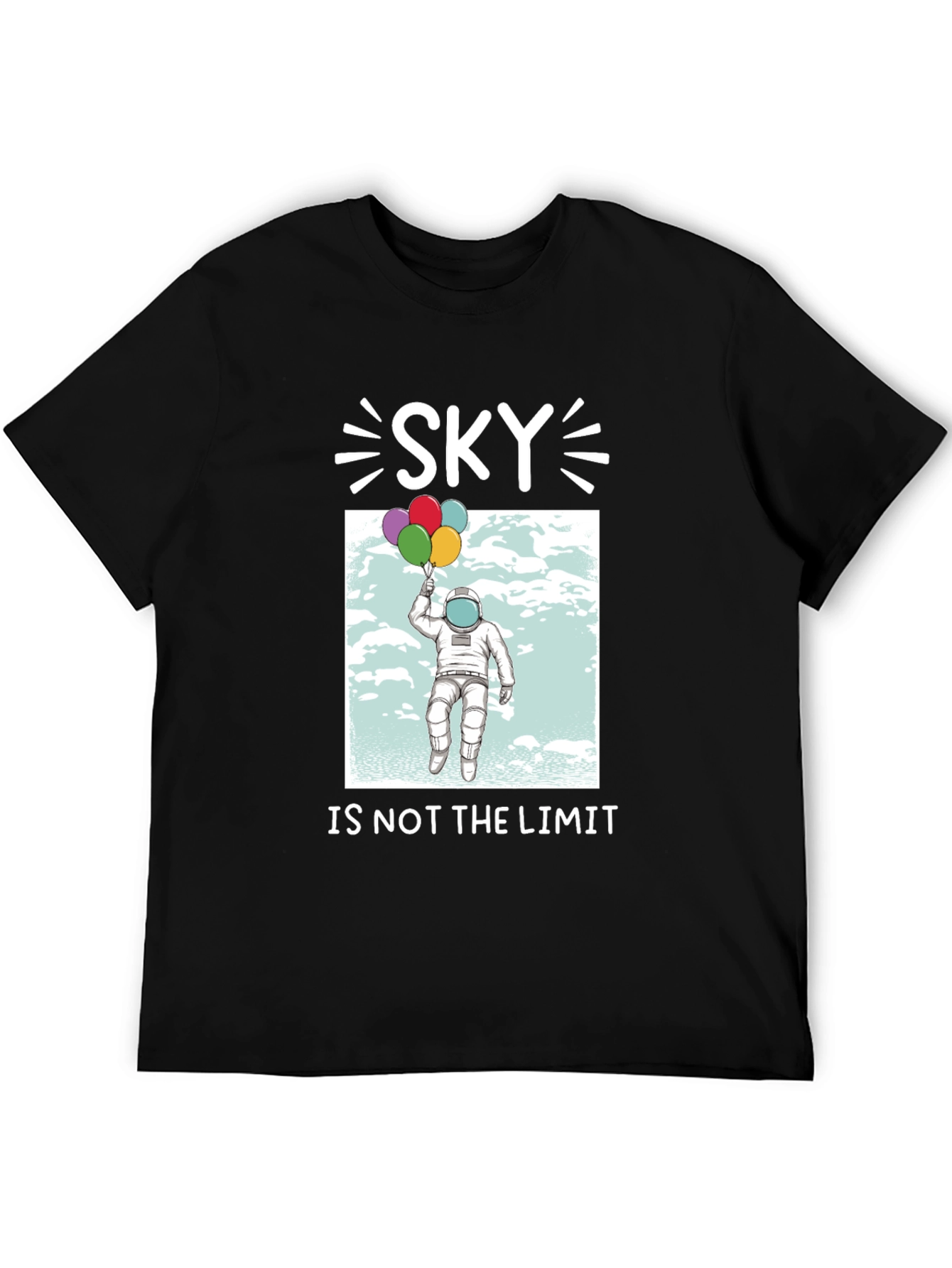 Sky is Not the Limit Astronaut T-Shirt