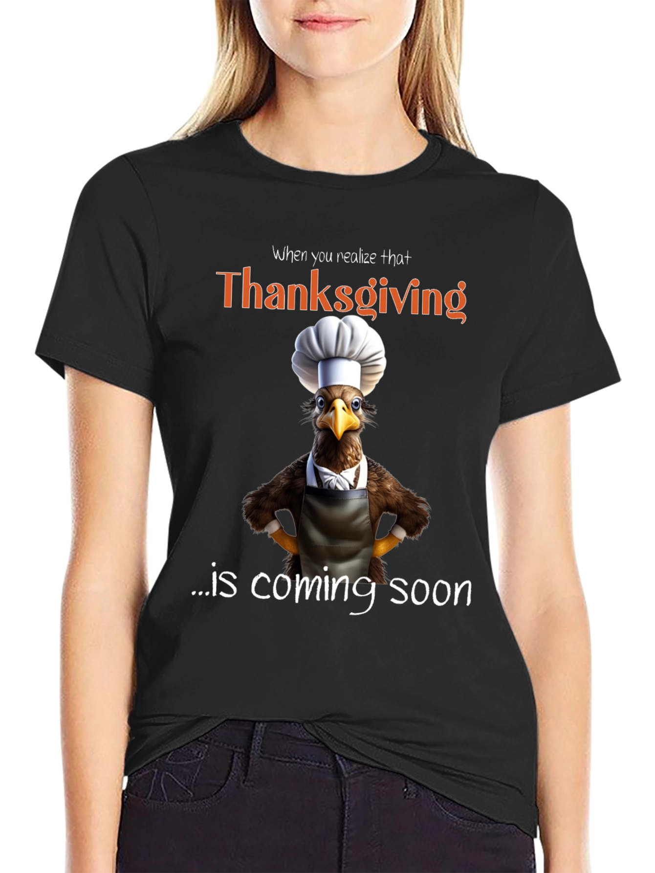 Thanksgiving Turkey Chef Humor T-Shirt