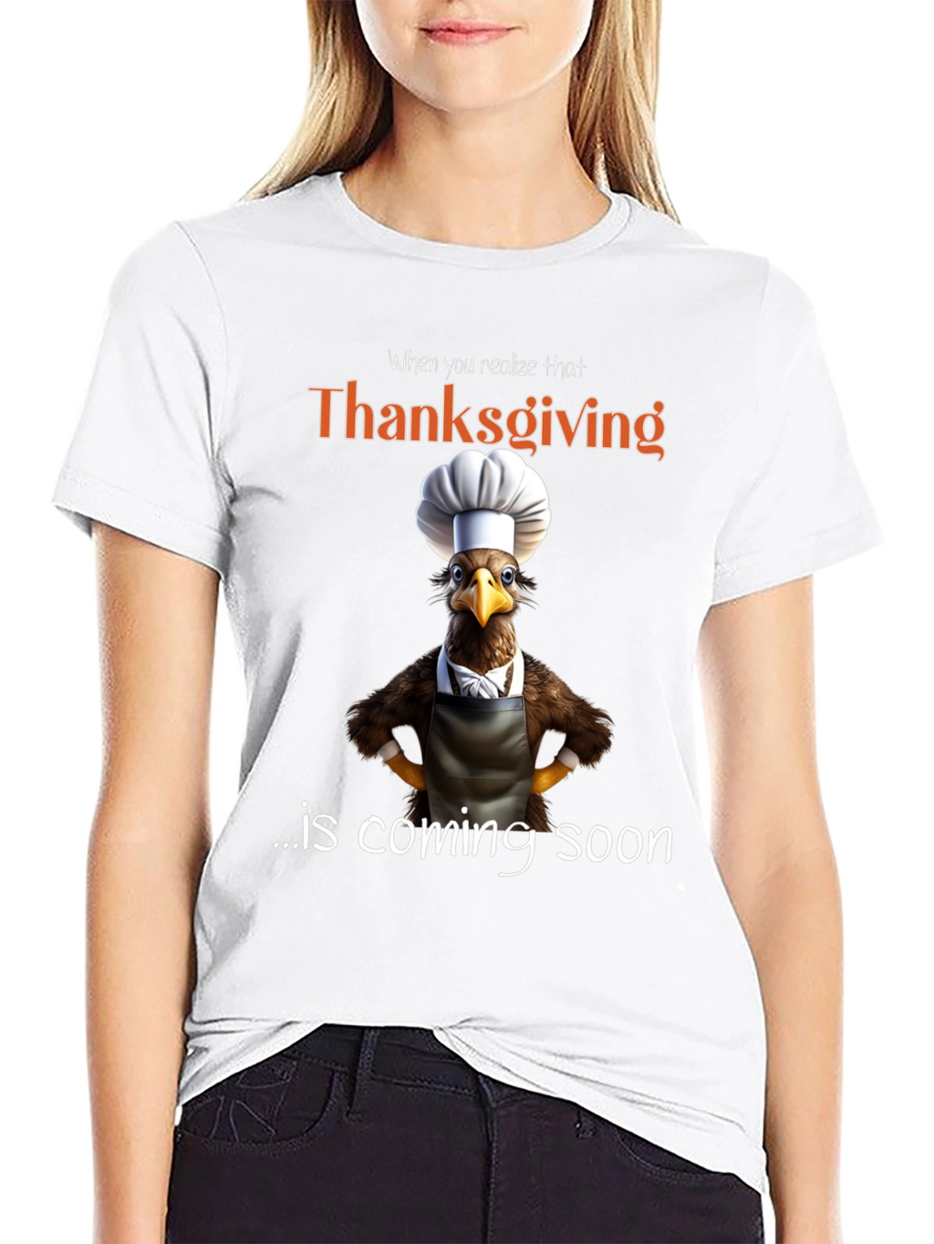 Thanksgiving Turkey Chef Humor T-Shirt